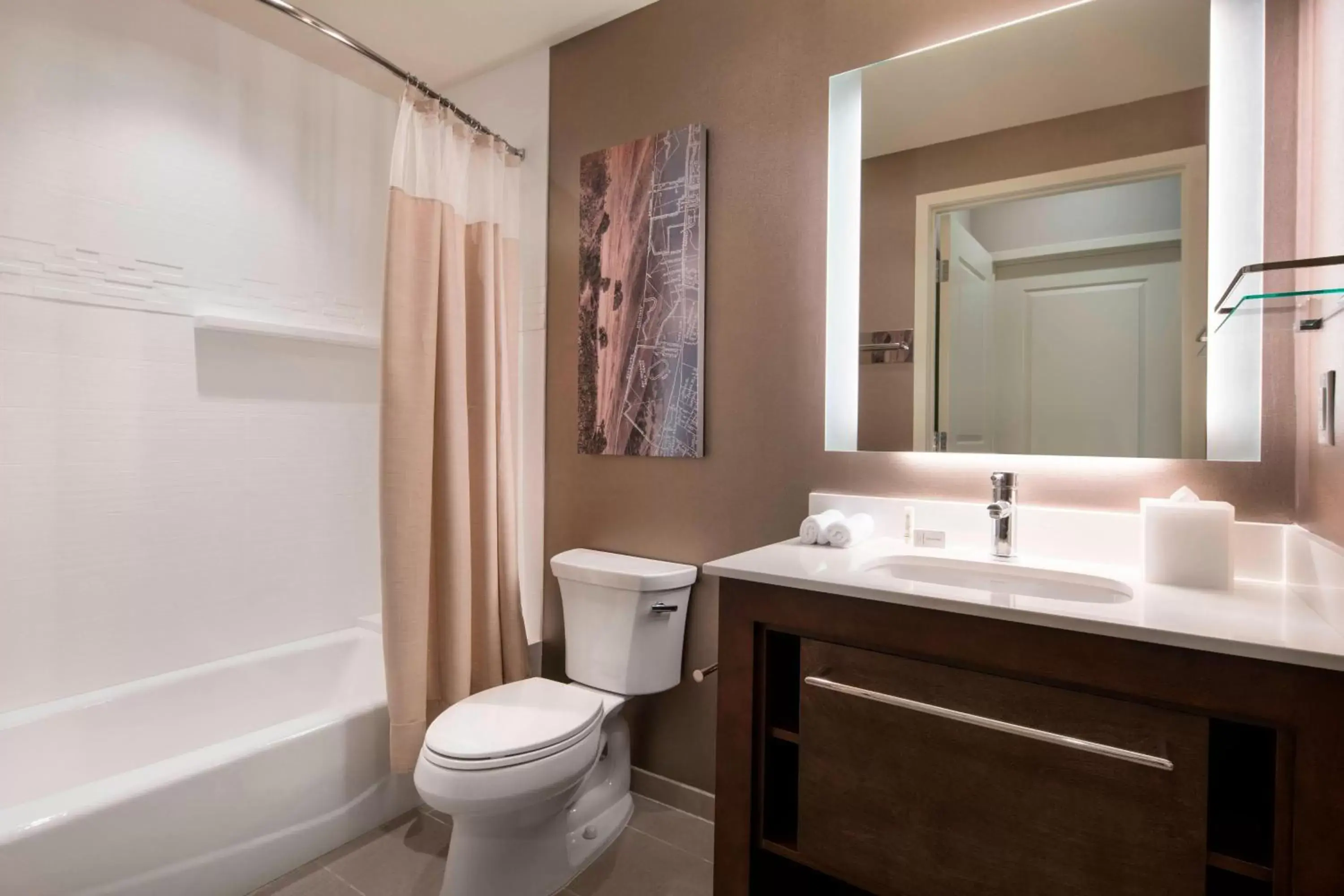 Bathroom in Residence Inn by Marriott Redwood City San Carlos
