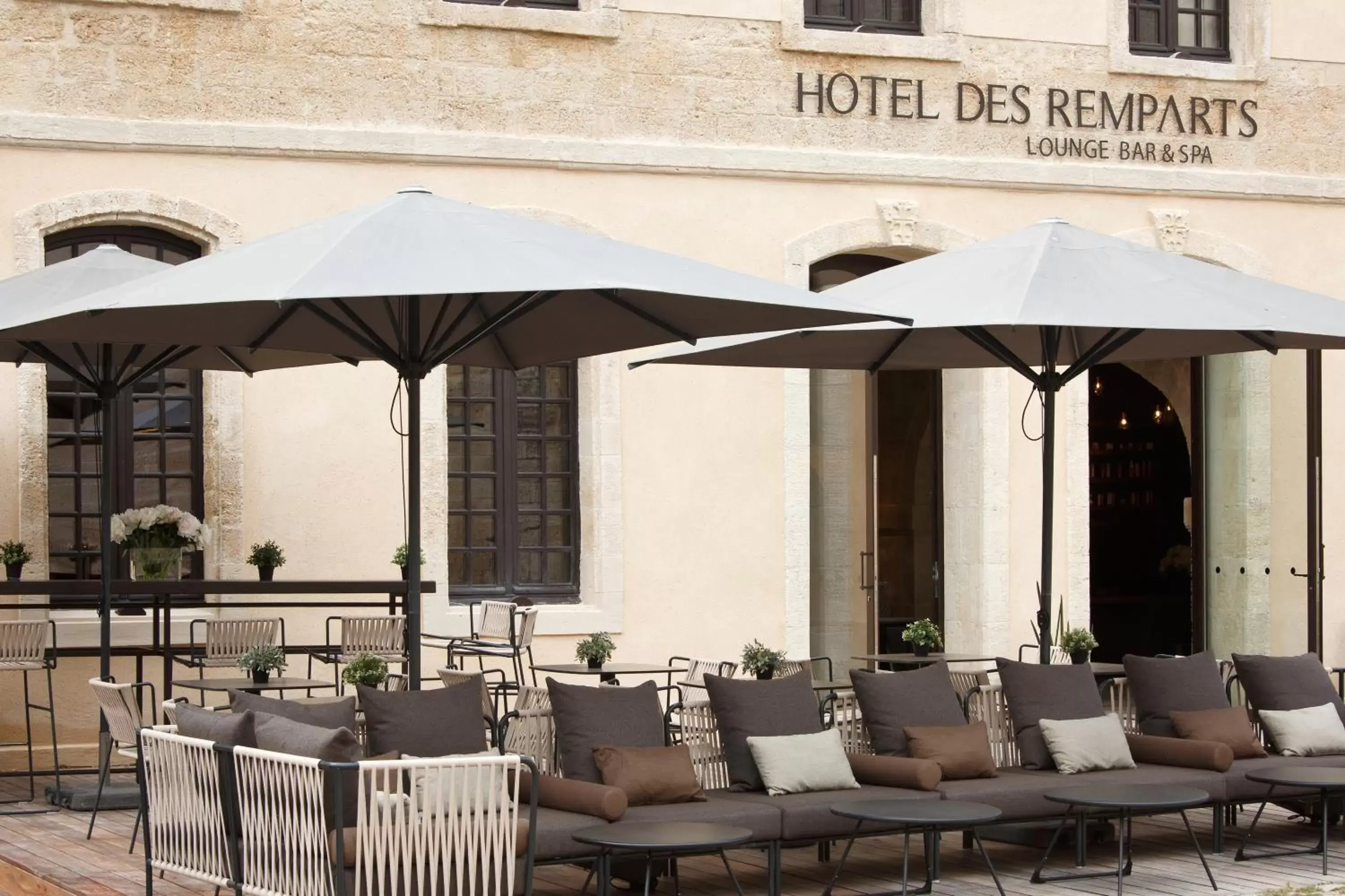 Balcony/Terrace in Boutique Hôtel des Remparts & Spa