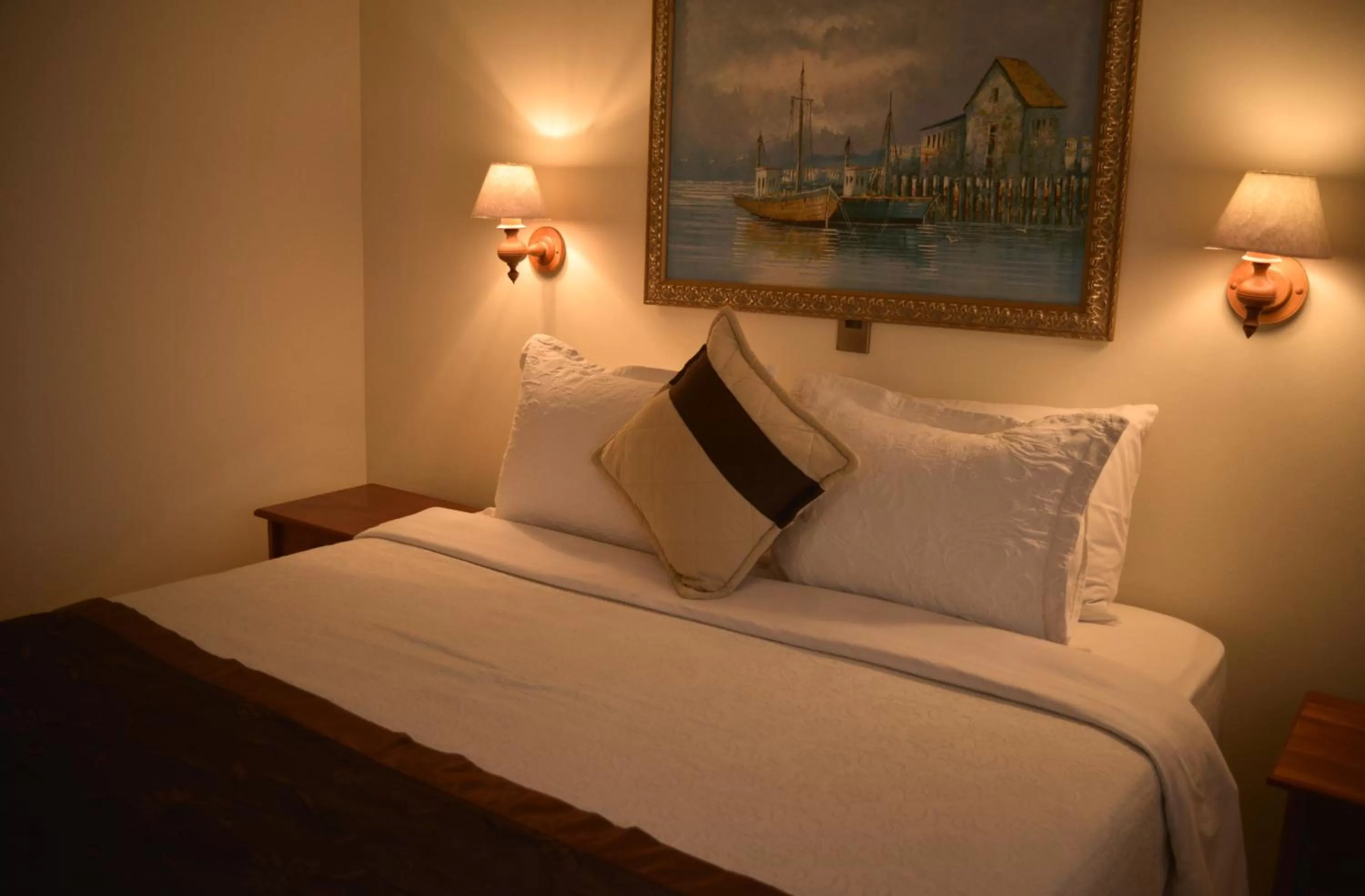 Bed in Hotel La Fuente