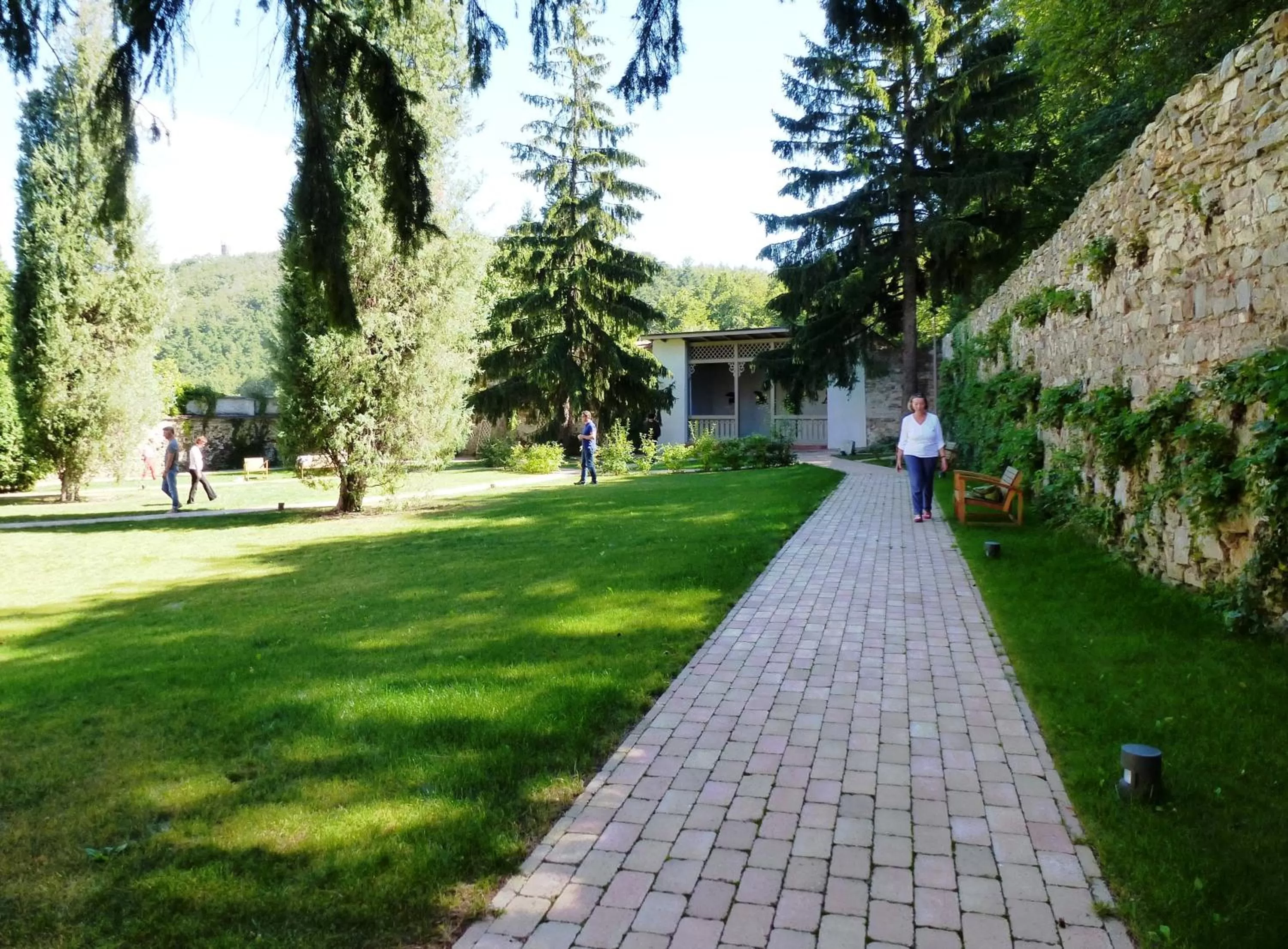 Decorative detail in Sopron Monastery Hotel