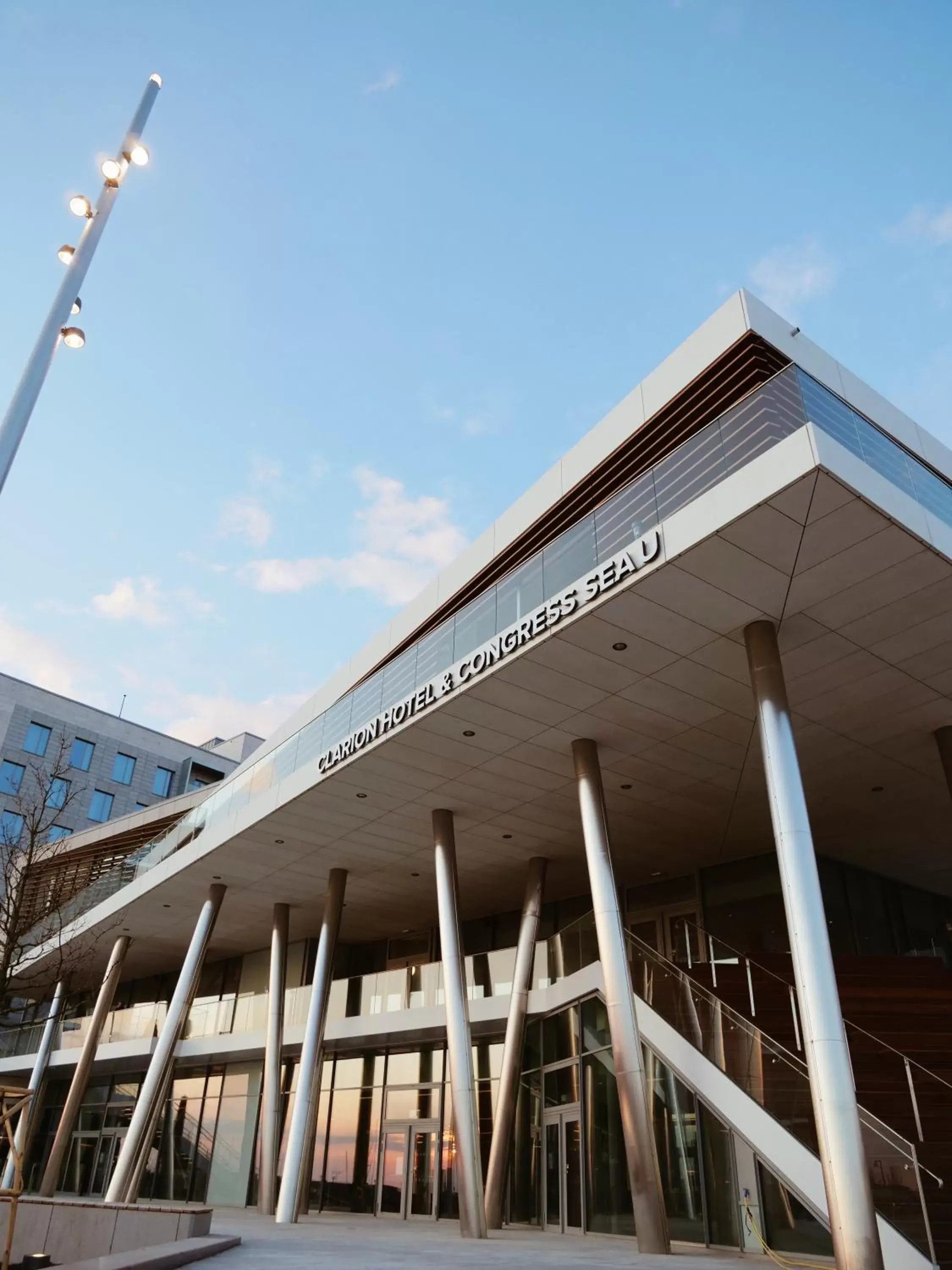 Facade/entrance in Clarion Hotel Sea U Facade/entrance in Clarion Hotel Sea U