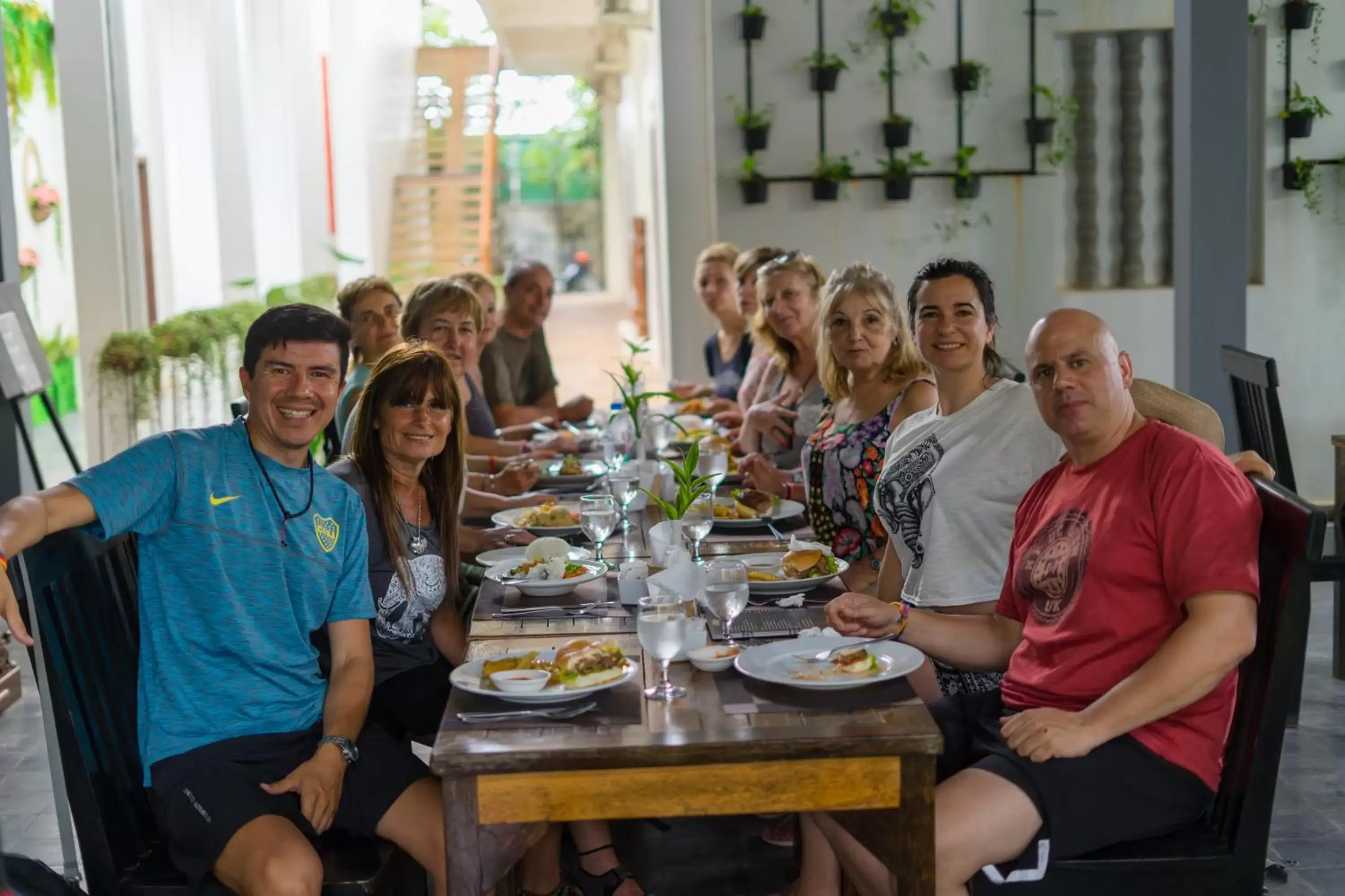 group of guests, Restaurant/Places to Eat in Tanei Angkor Resort and Spa