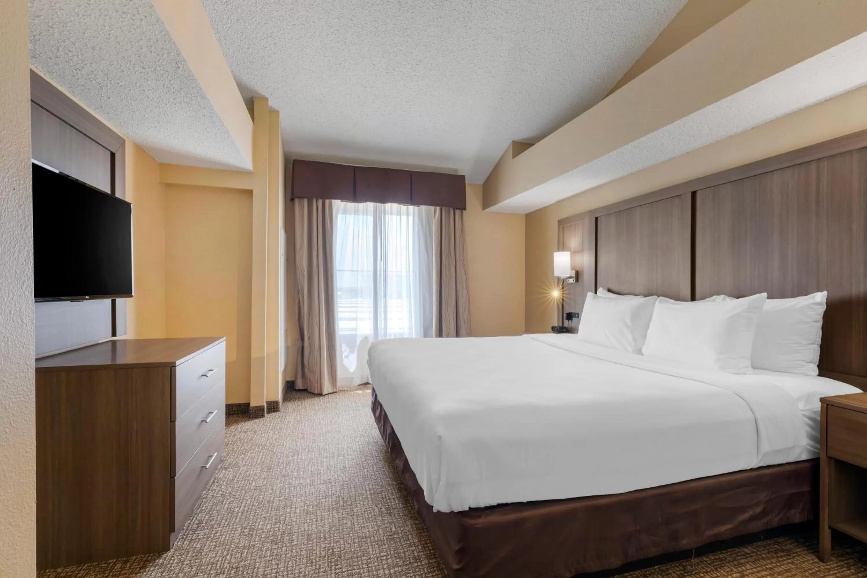 Bed in Comfort Suites DFW Airport