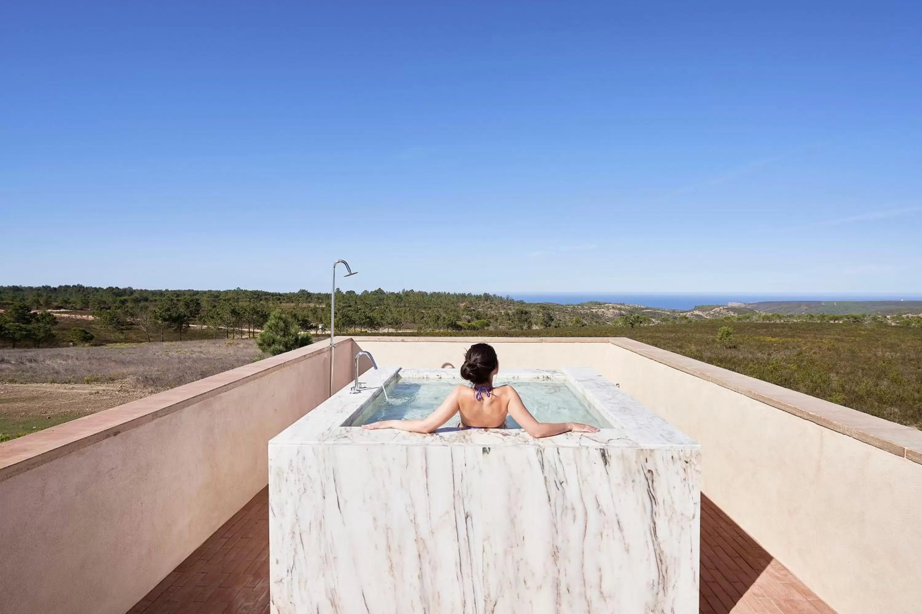 Swimming pool in Praia do Canal Nature Resort