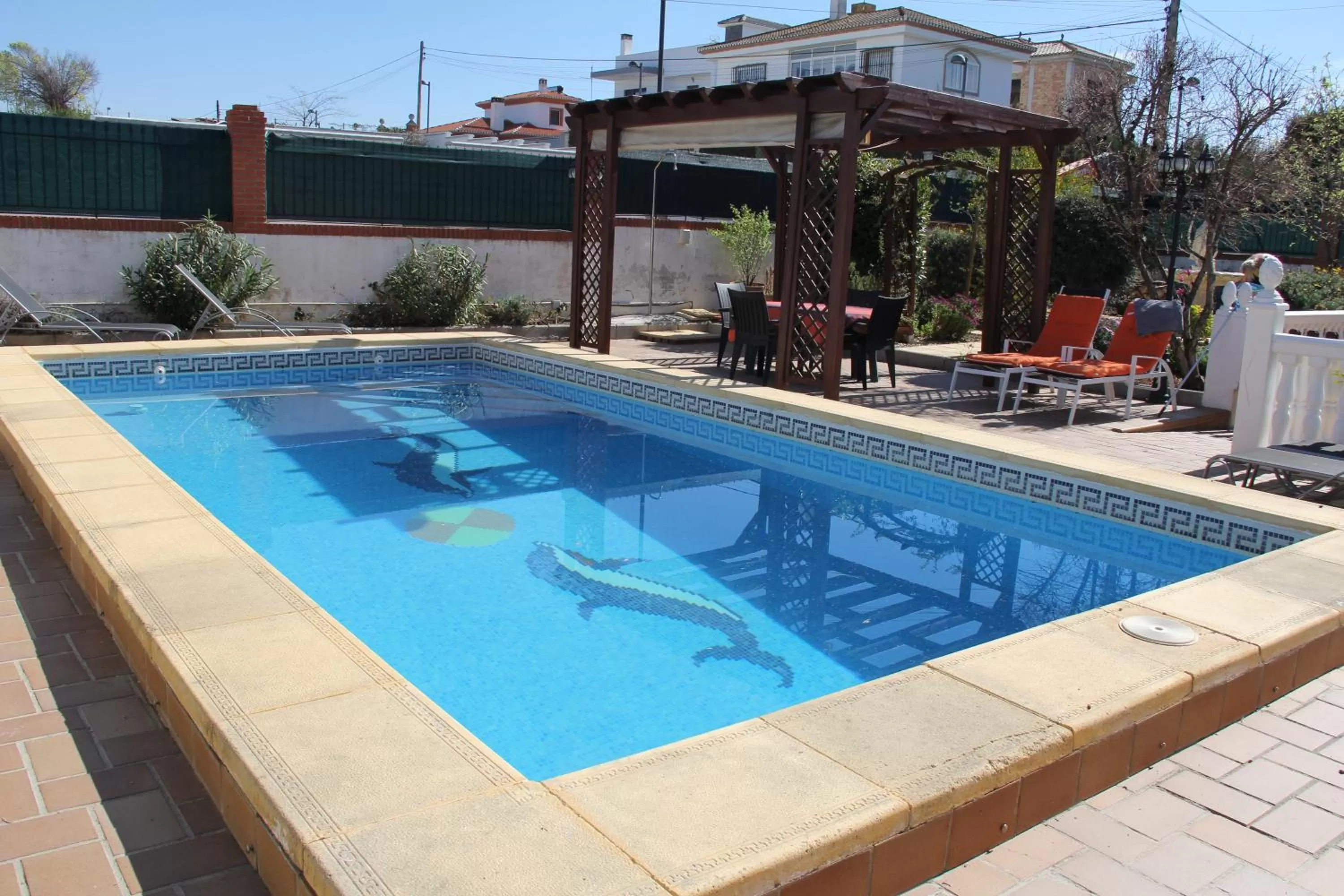 Swimming pool in B&b Casa Flamenca