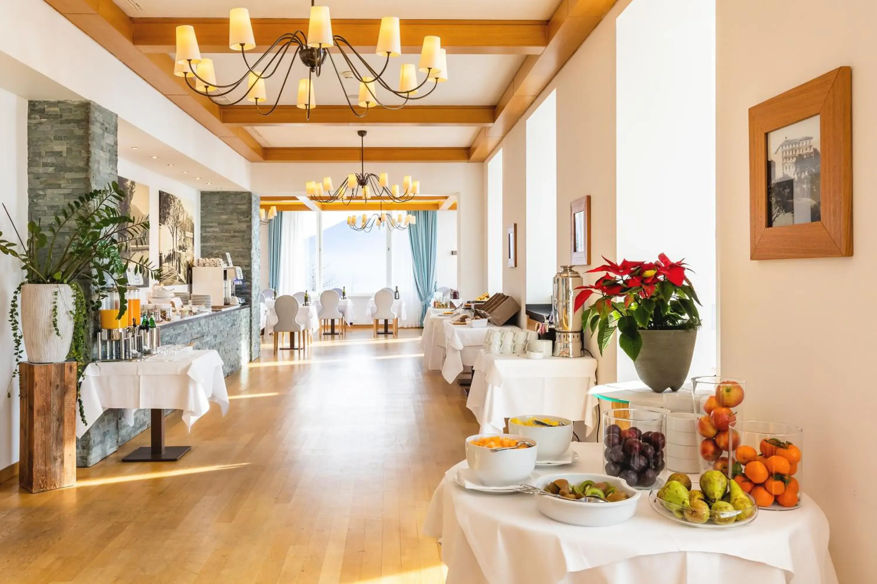 Breakfast, Restaurant/Places to Eat in Kurhaus Cademario Hotel & DOT Spa - Ticino Hotels Group