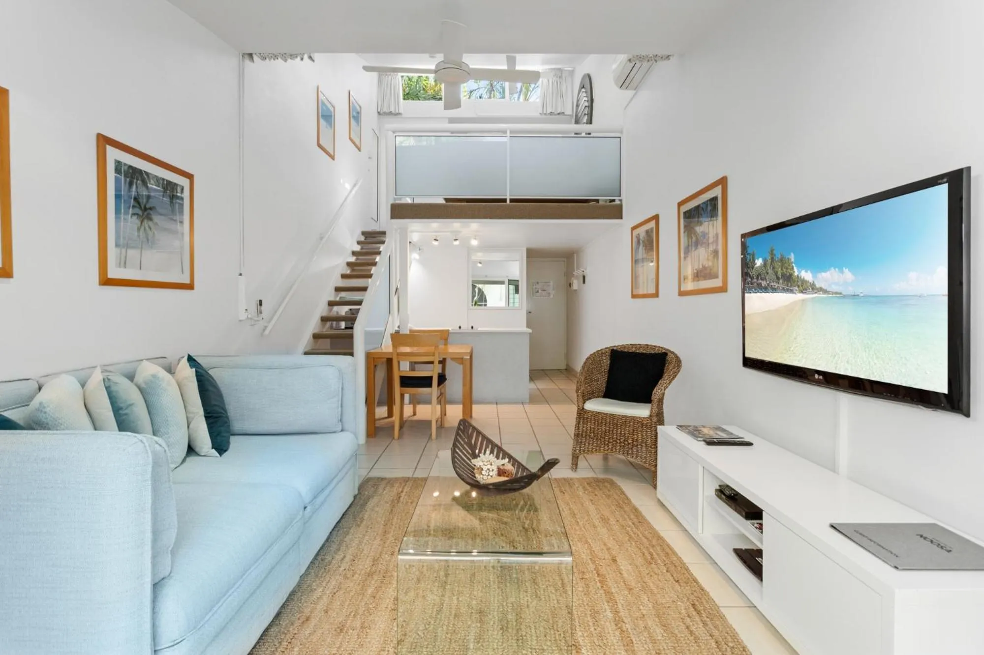 Living room in Caribbean Noosa