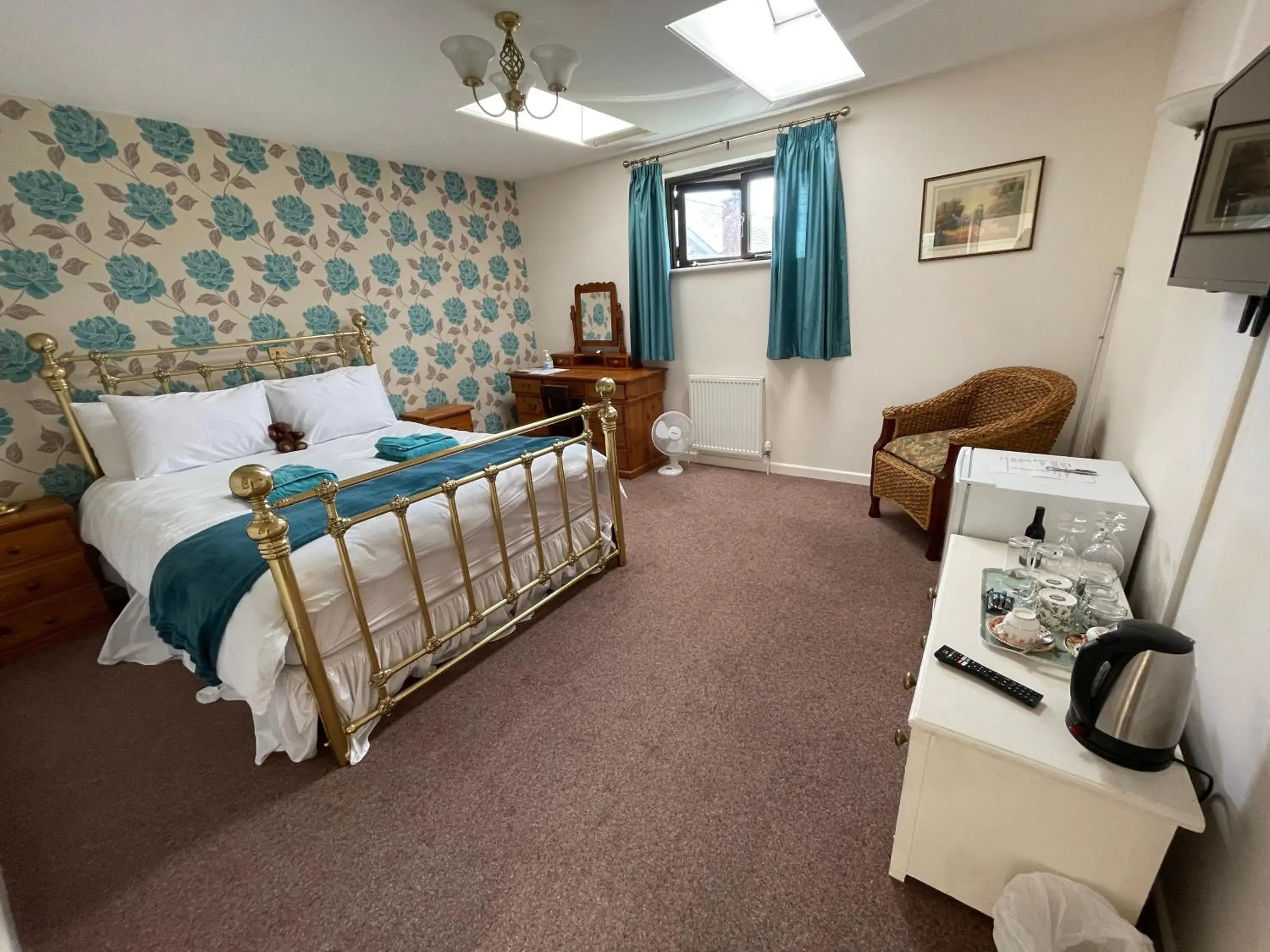 Bedroom in Station House, Dartmoor and Coast located, Village centre Hotel