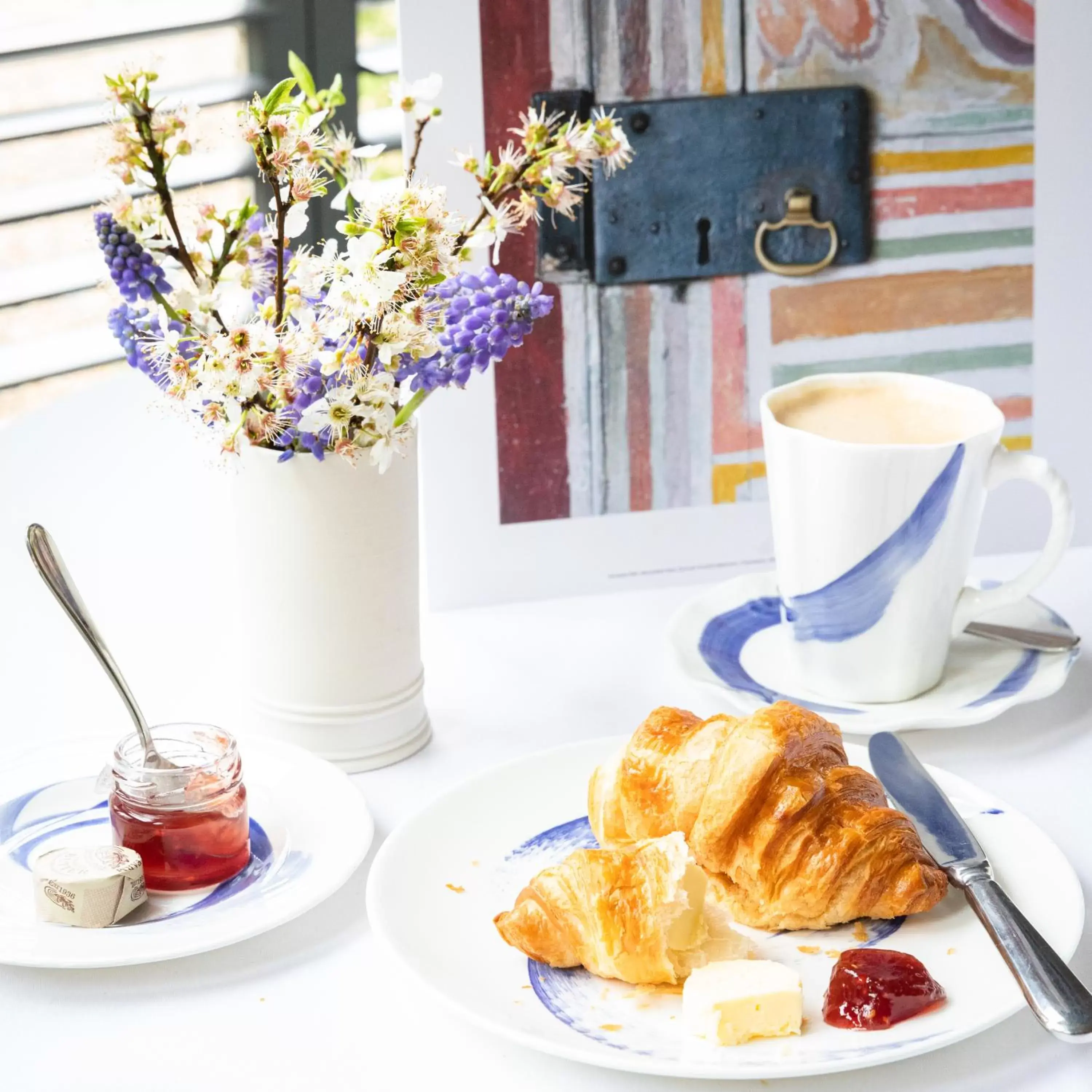 Continental breakfast in Tickton Grange Hotel