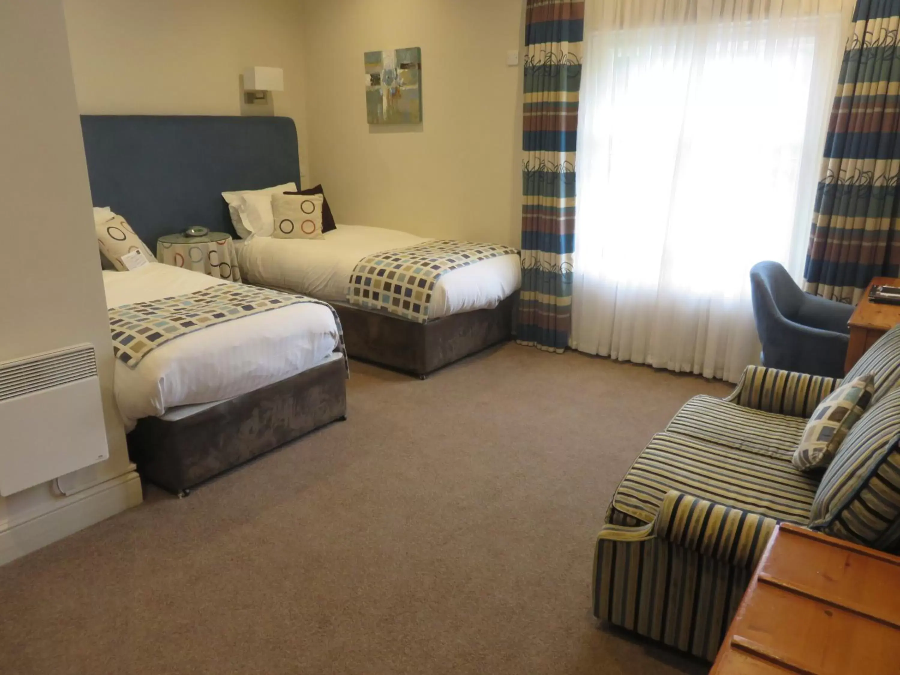 Photo of the whole room, Bed in Belmont Hotel Leicester