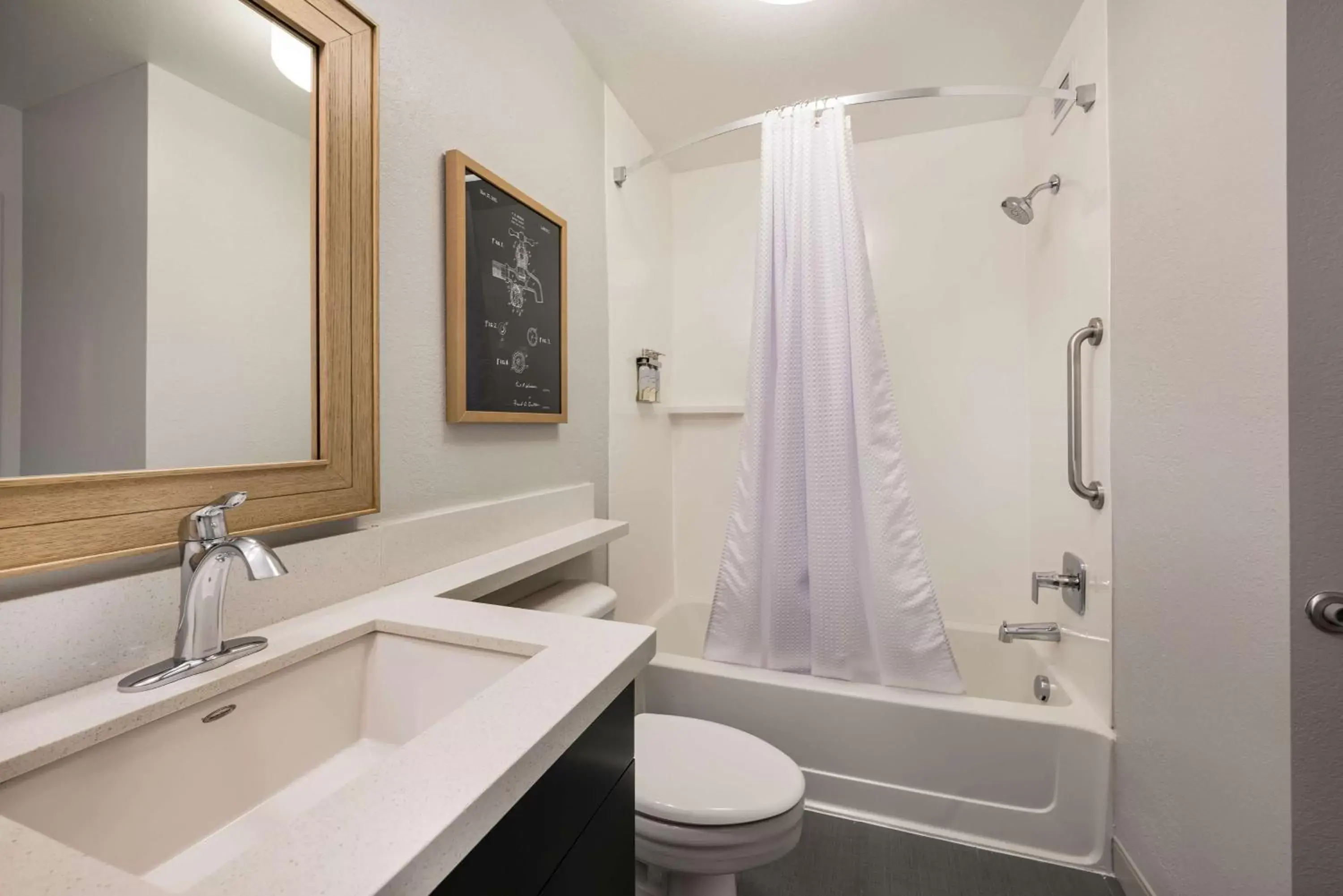 Bathroom in Sonesta Simply Suites Jersey City