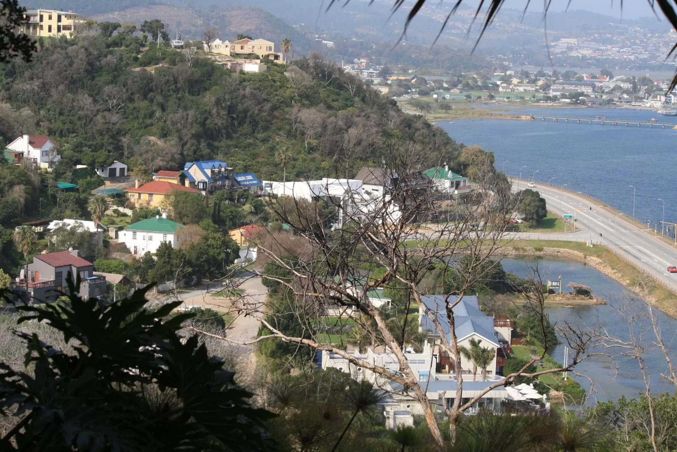 Bird's eye view, Bird's-eye View in Lagoon Lodge