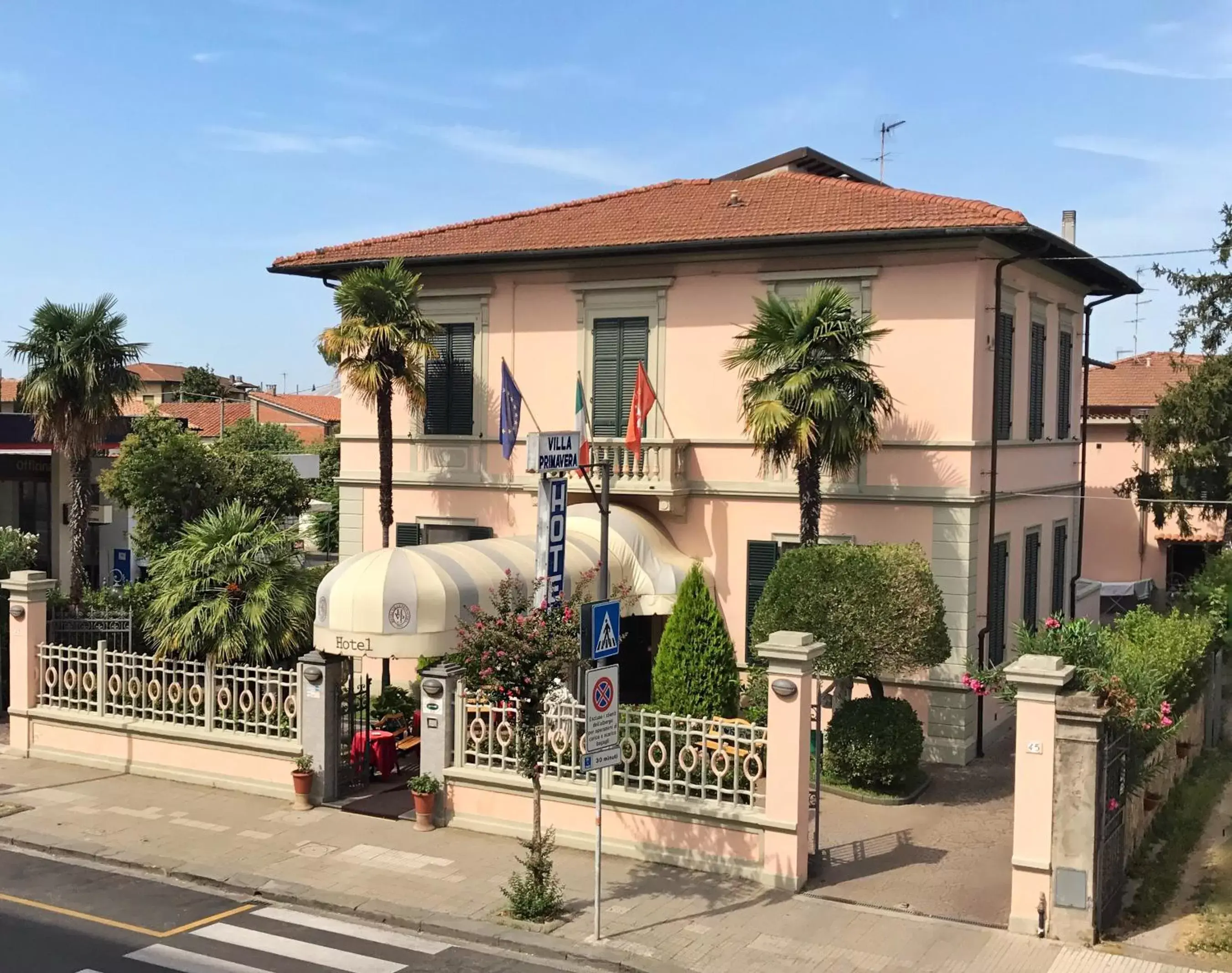 Bird's eye view, Property Building in Hotel Villa Primavera