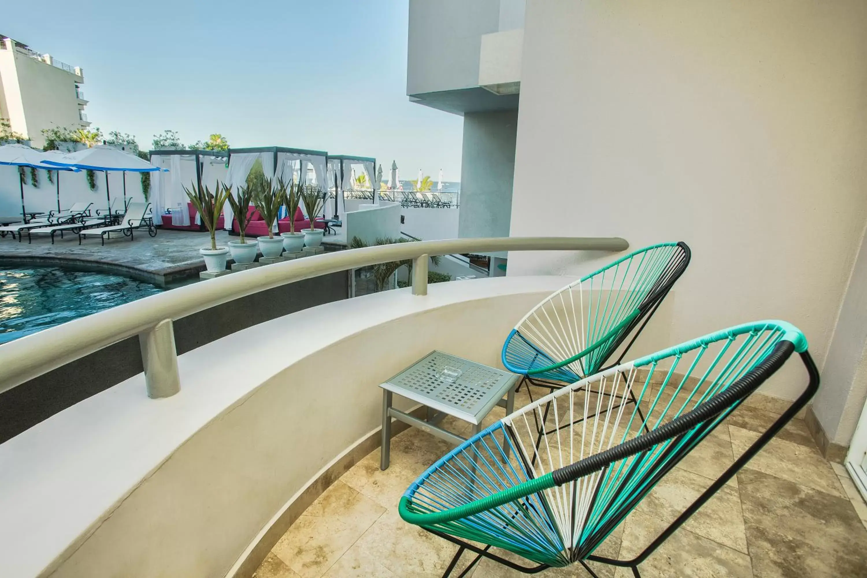 Balcony/Terrace in Corazón Cabo, a Noble House Resort