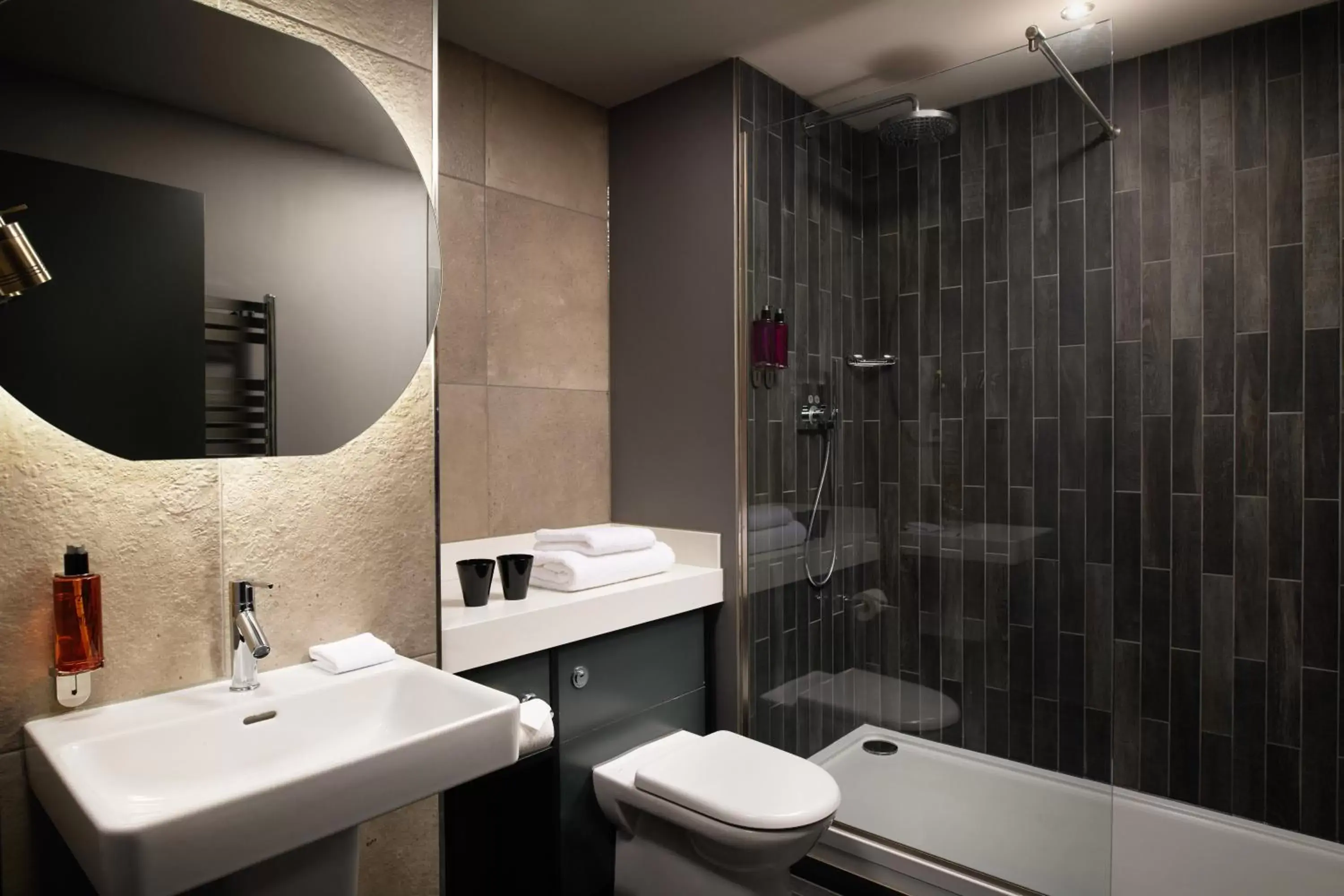 Bathroom in Malmaison Edinburgh City