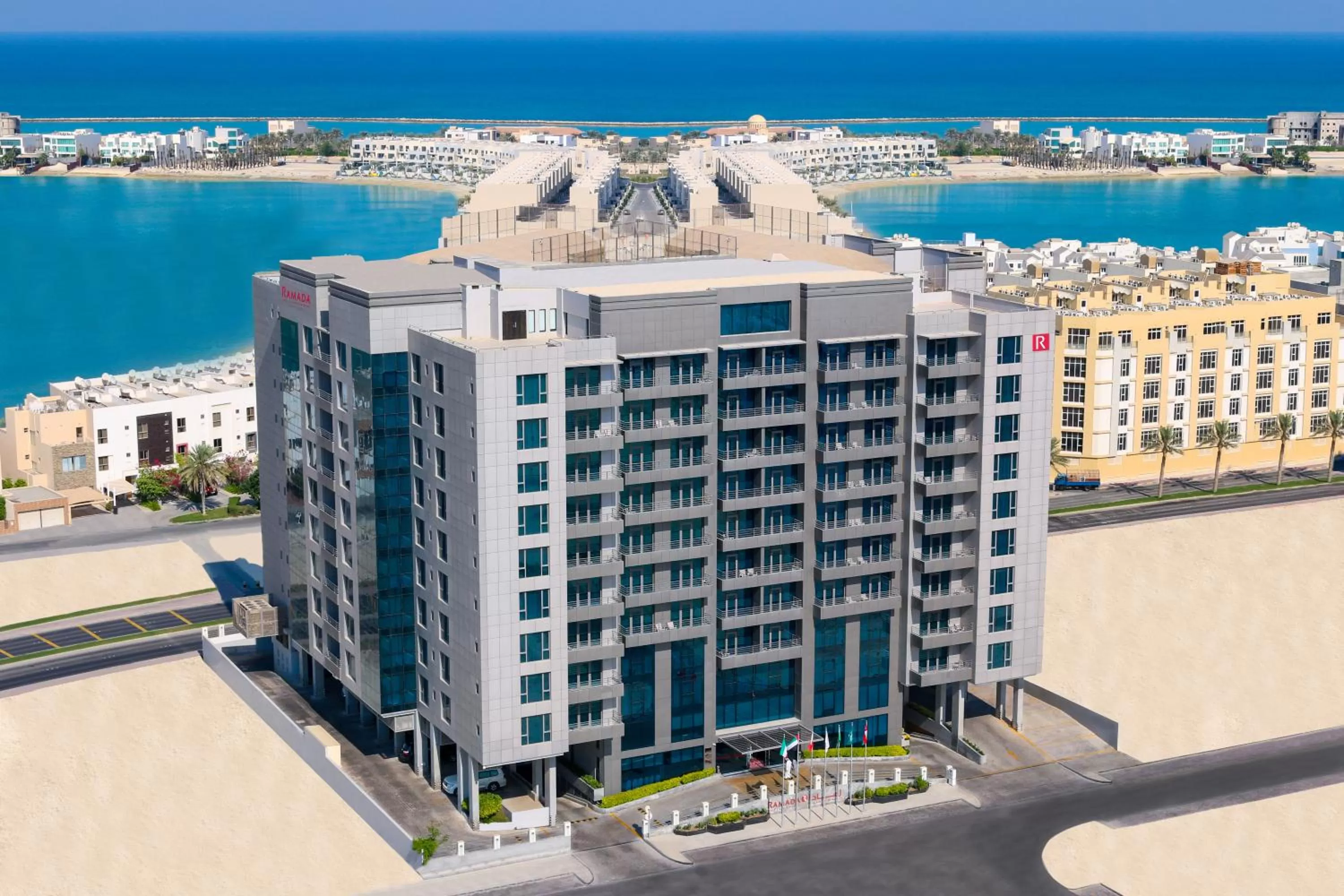 Property building in Ramada Hotel and Suites Amwaj Islands