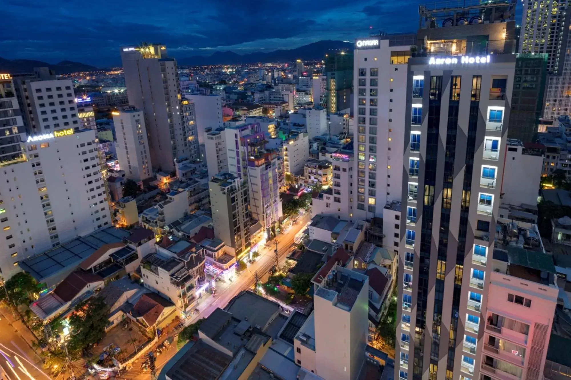 Property building, Bird's-eye View in Aaron Hotel