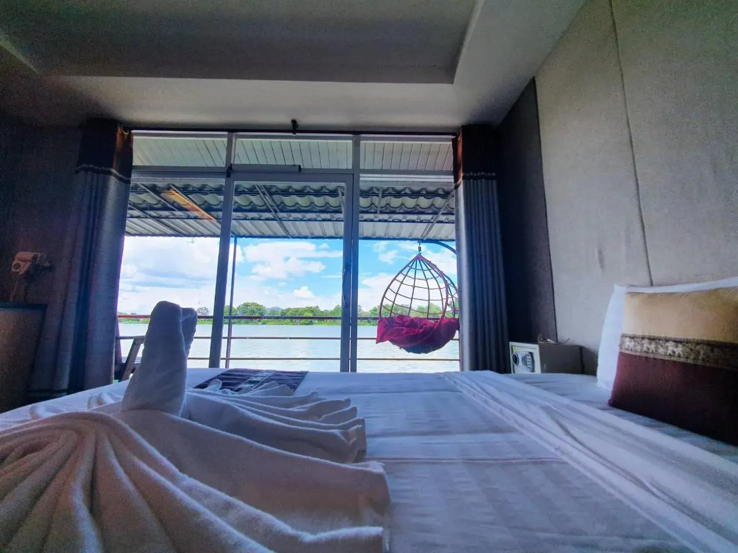 View (from property/room), Bed in Dreampark resort