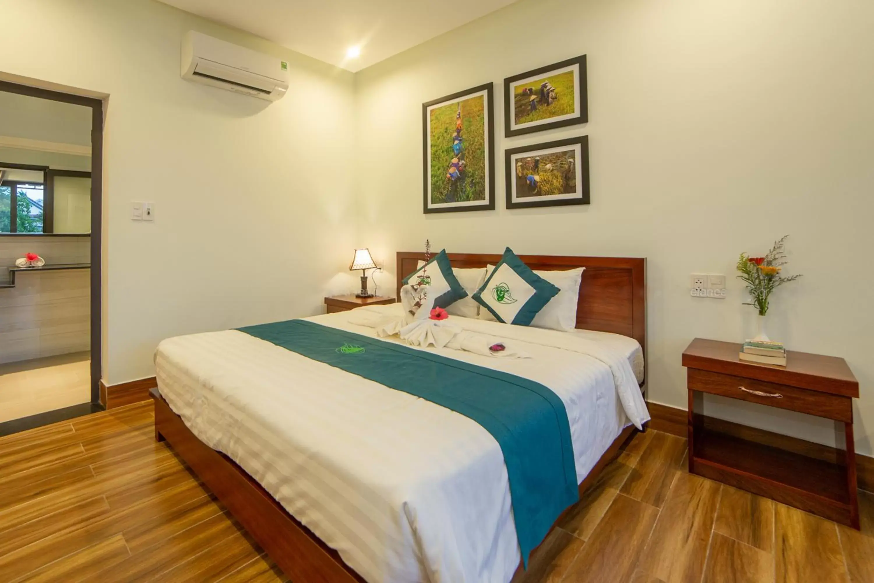 Bed in Betel Garden Villa Bed in Betel Garden Villa