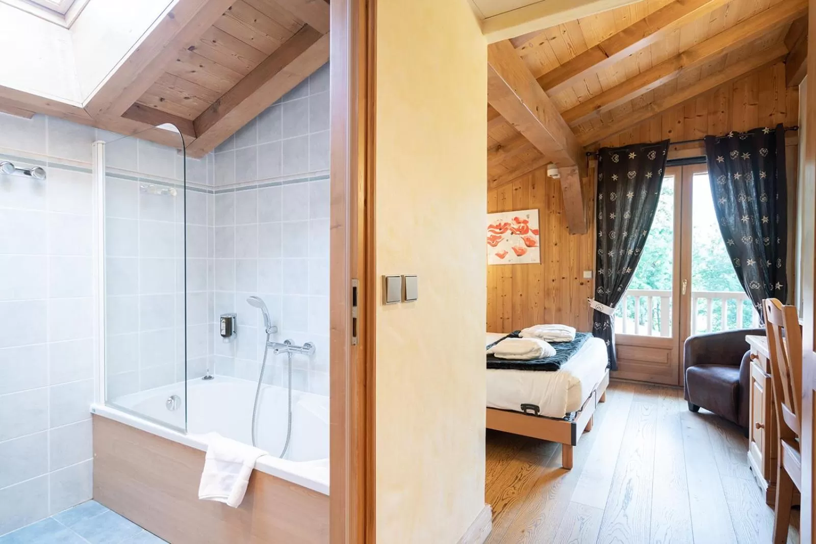 Bedroom, Bed in La Ferme Du Lac