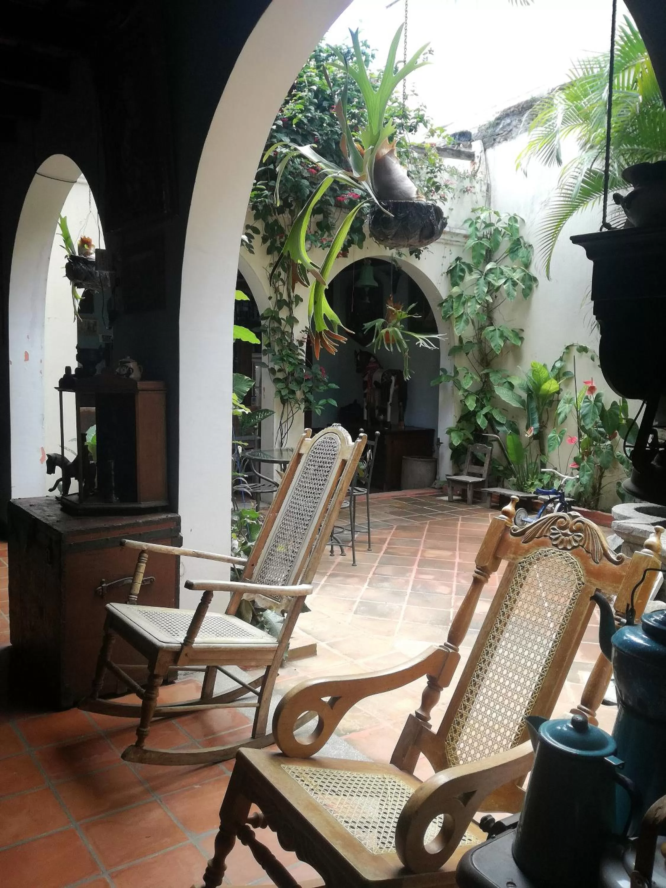 Patio in Posada San Sebastian