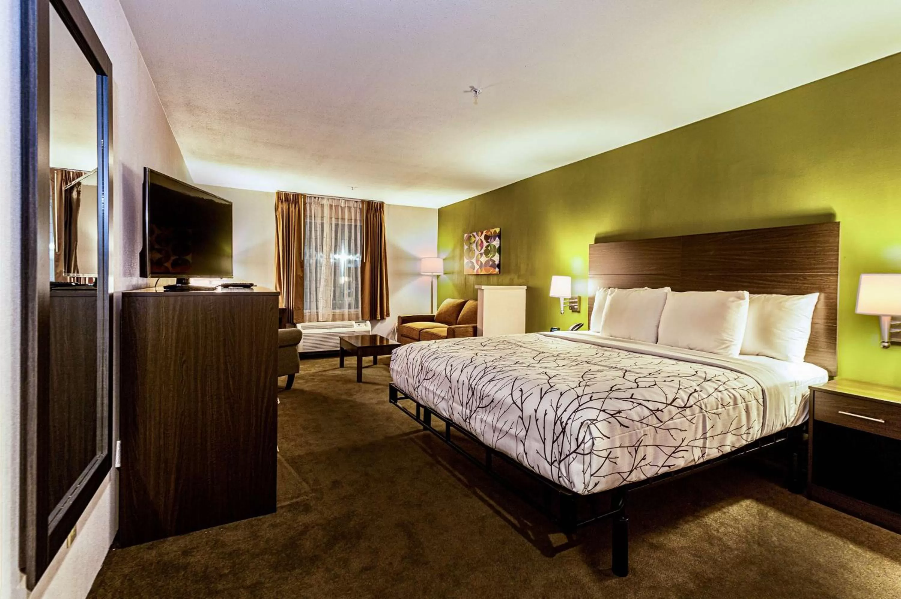 Large King Room in SureStay Plus Hotel by Best Western SeaTac Airport