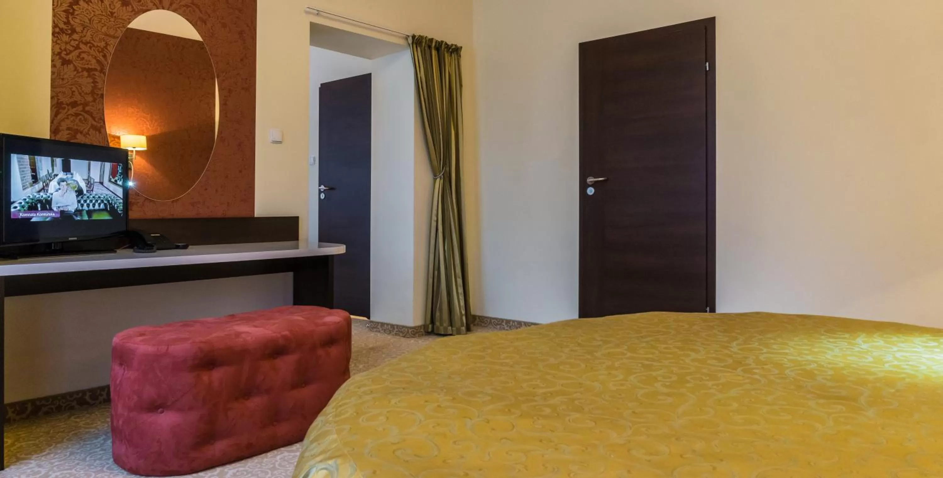 Bed in Hotel Zamek Gniew