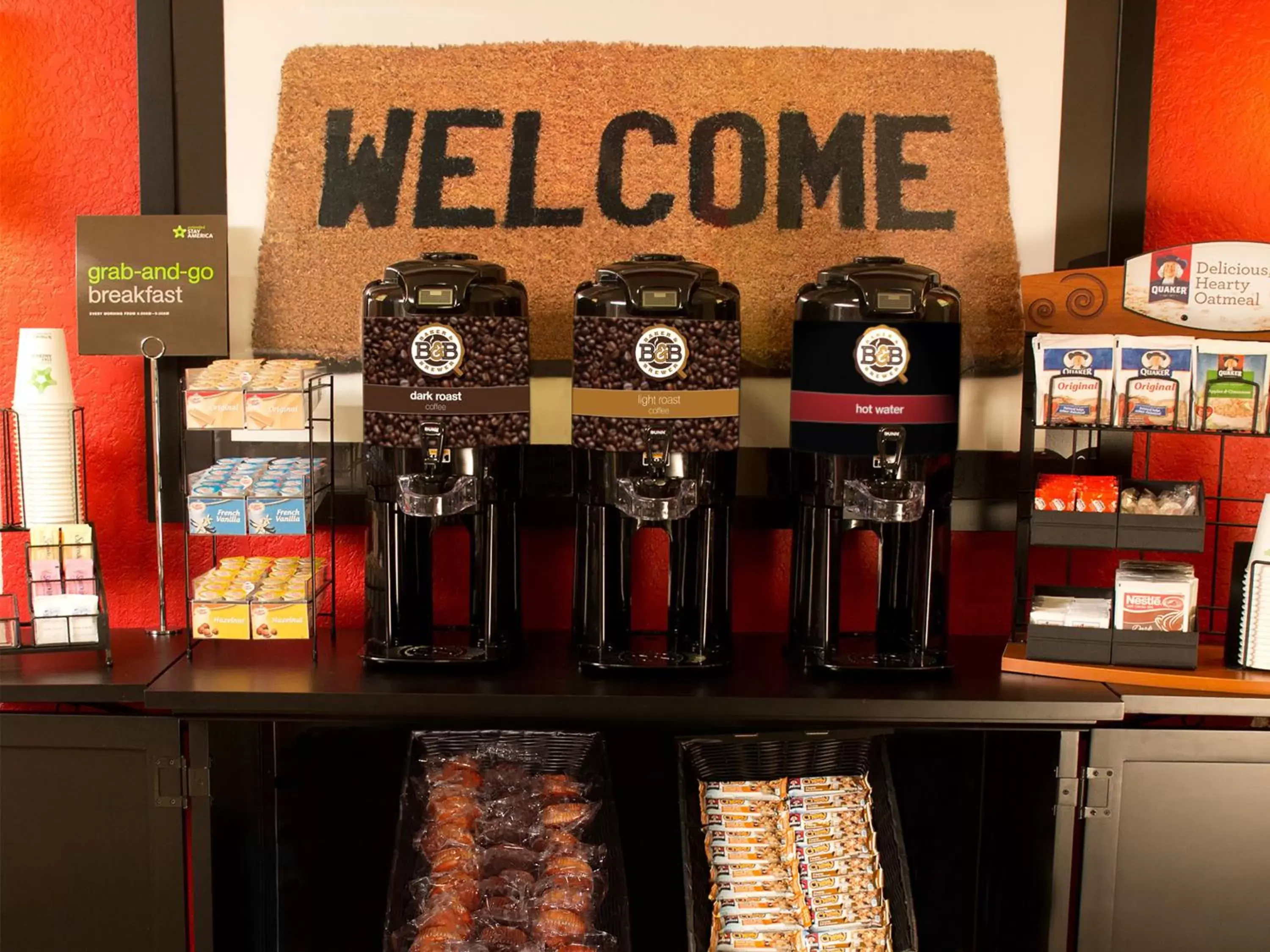 Food close-up in Extended Stay America Suites - Greensboro - Airport