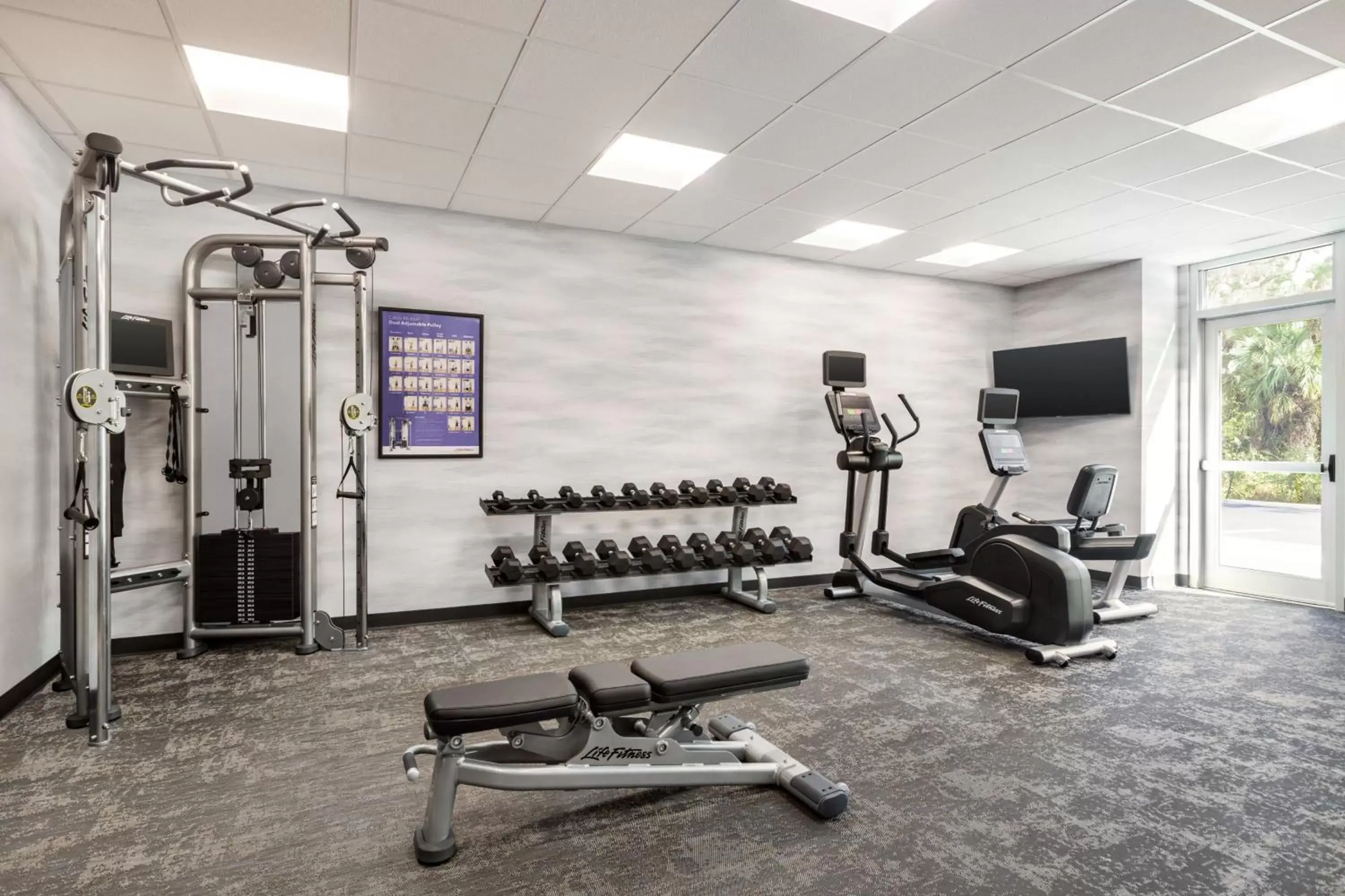 Fitness centre/facilities, Fitness Center/Facilities in Fairfield by Marriott Inn & Suites Bonita Springs