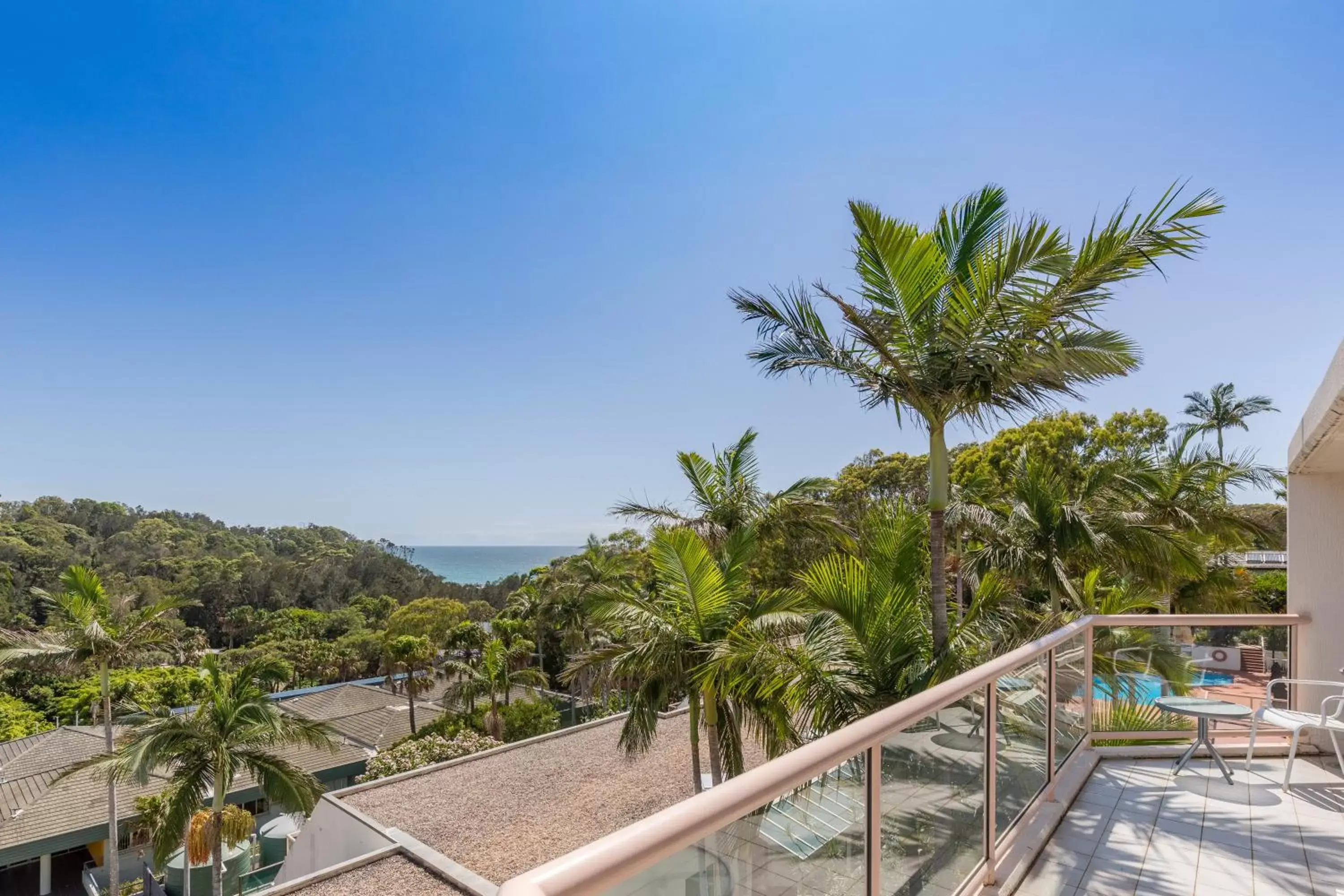 Balcony/Terrace in Charlesworth Bay Beach Resort