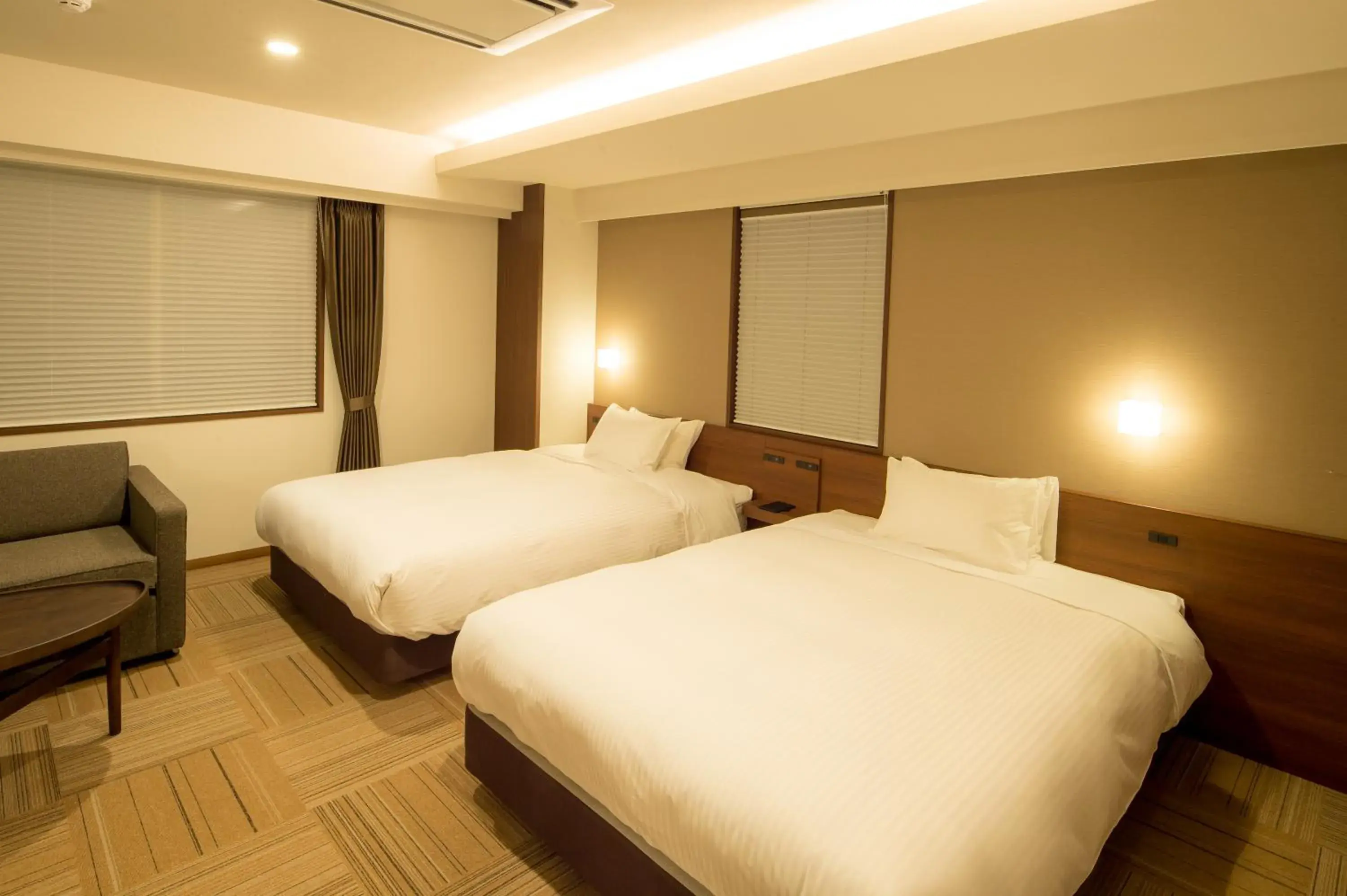 Photo of the whole room, Bed in Hotel Munin Furano