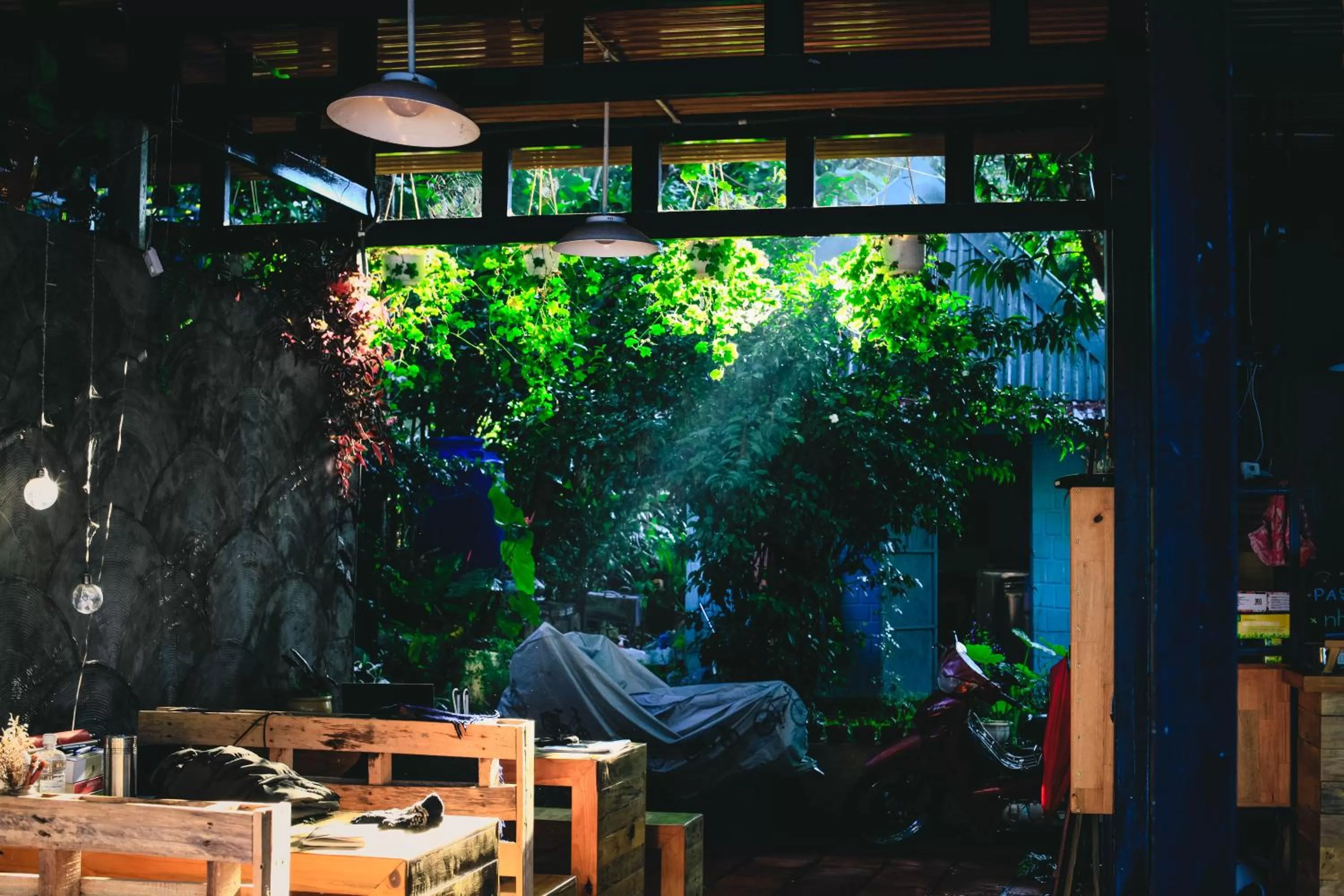 Lounge or bar in The Lake House Dalat