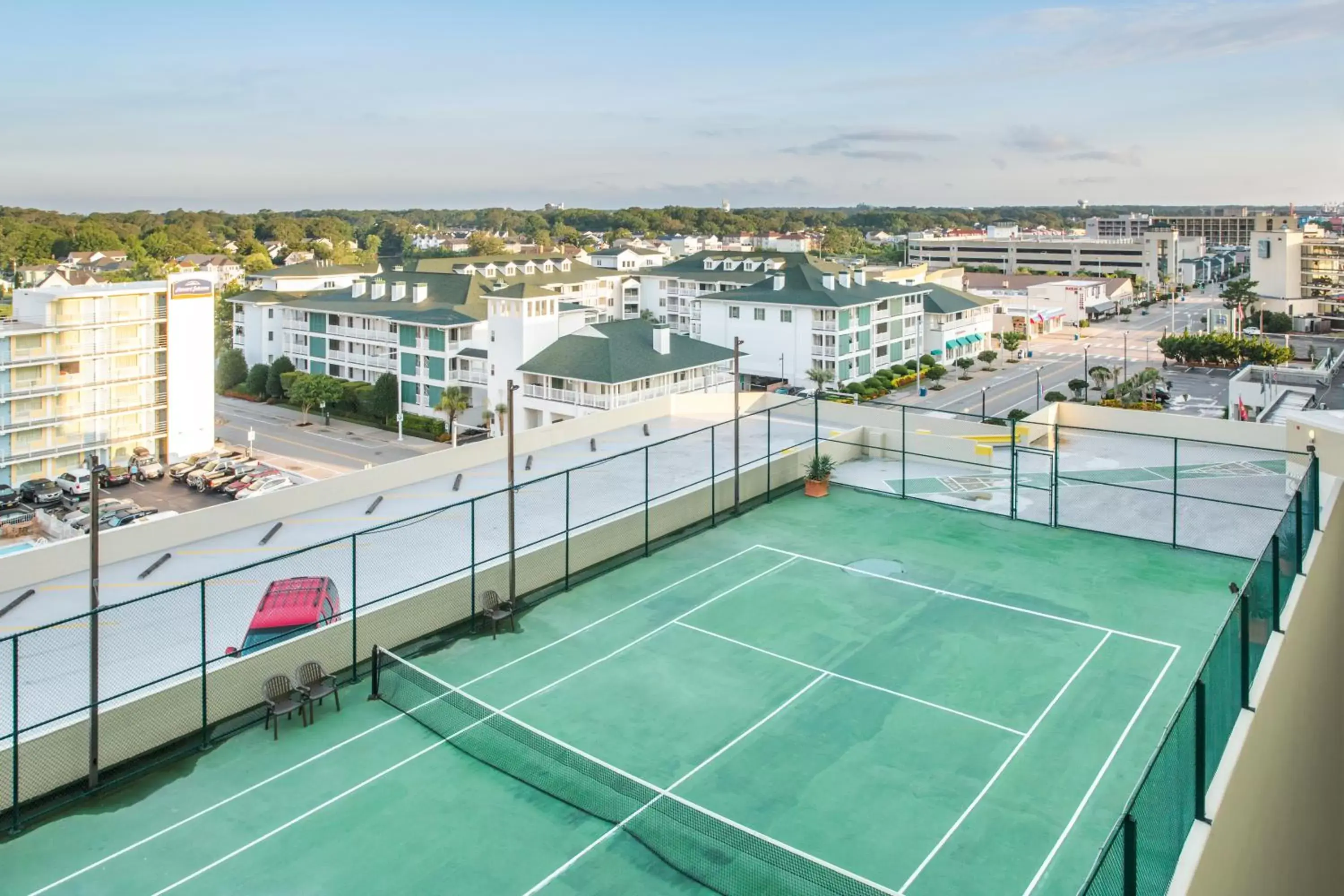 Property building, Tennis/Squash in Beach Quarters Resort