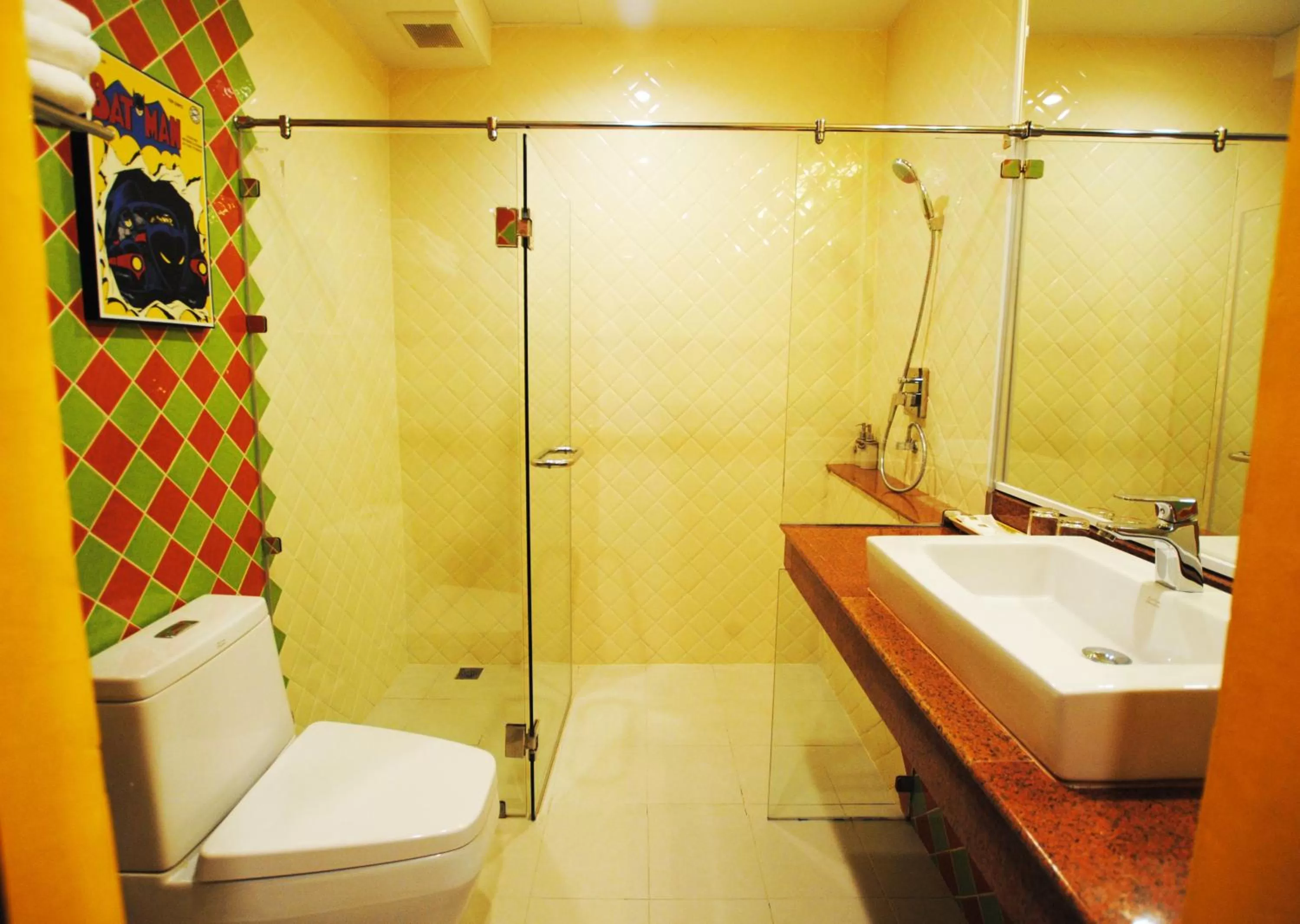 Bathroom in Focal Local Bed & Breakfast