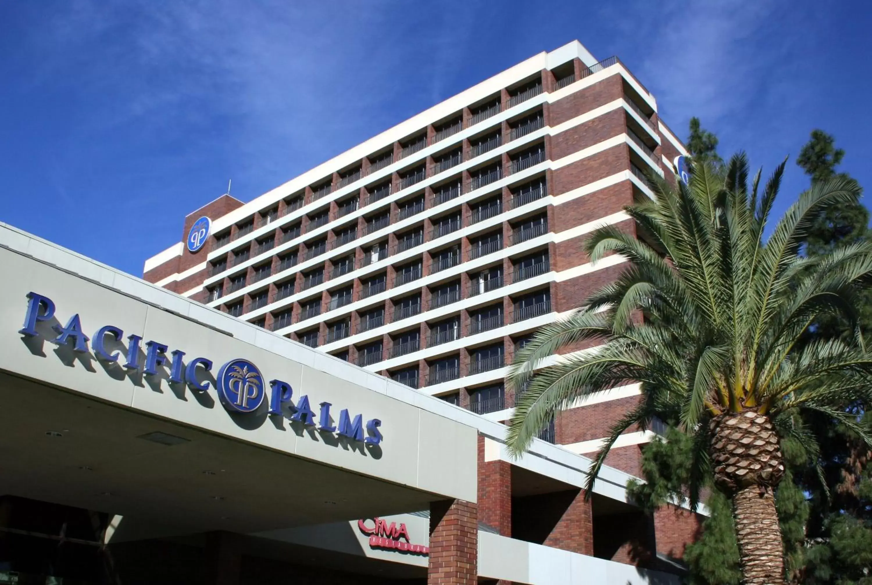 Facade/entrance, Property Building in Pacific Palms Resort