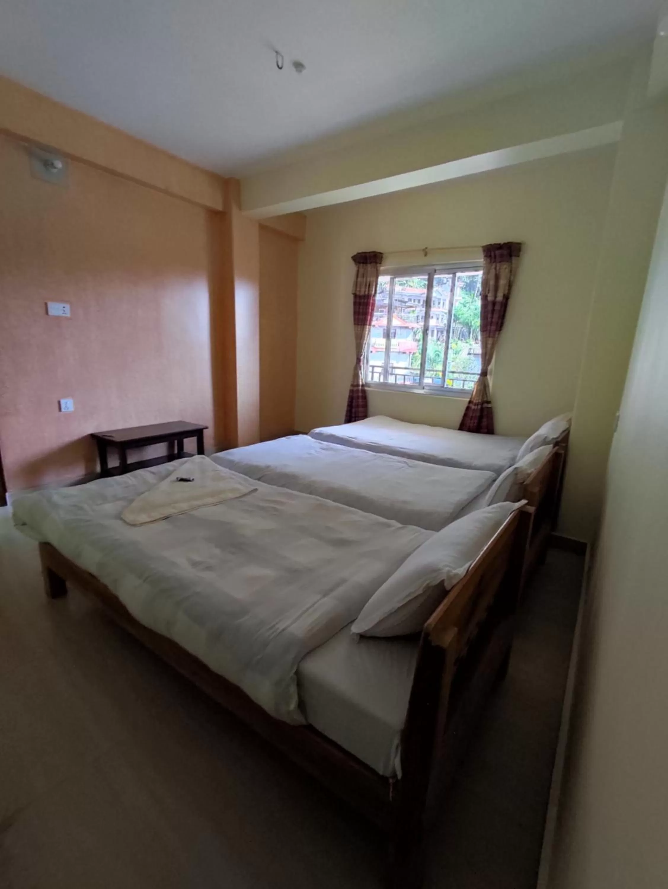 Bed in Hotel Green Hill View