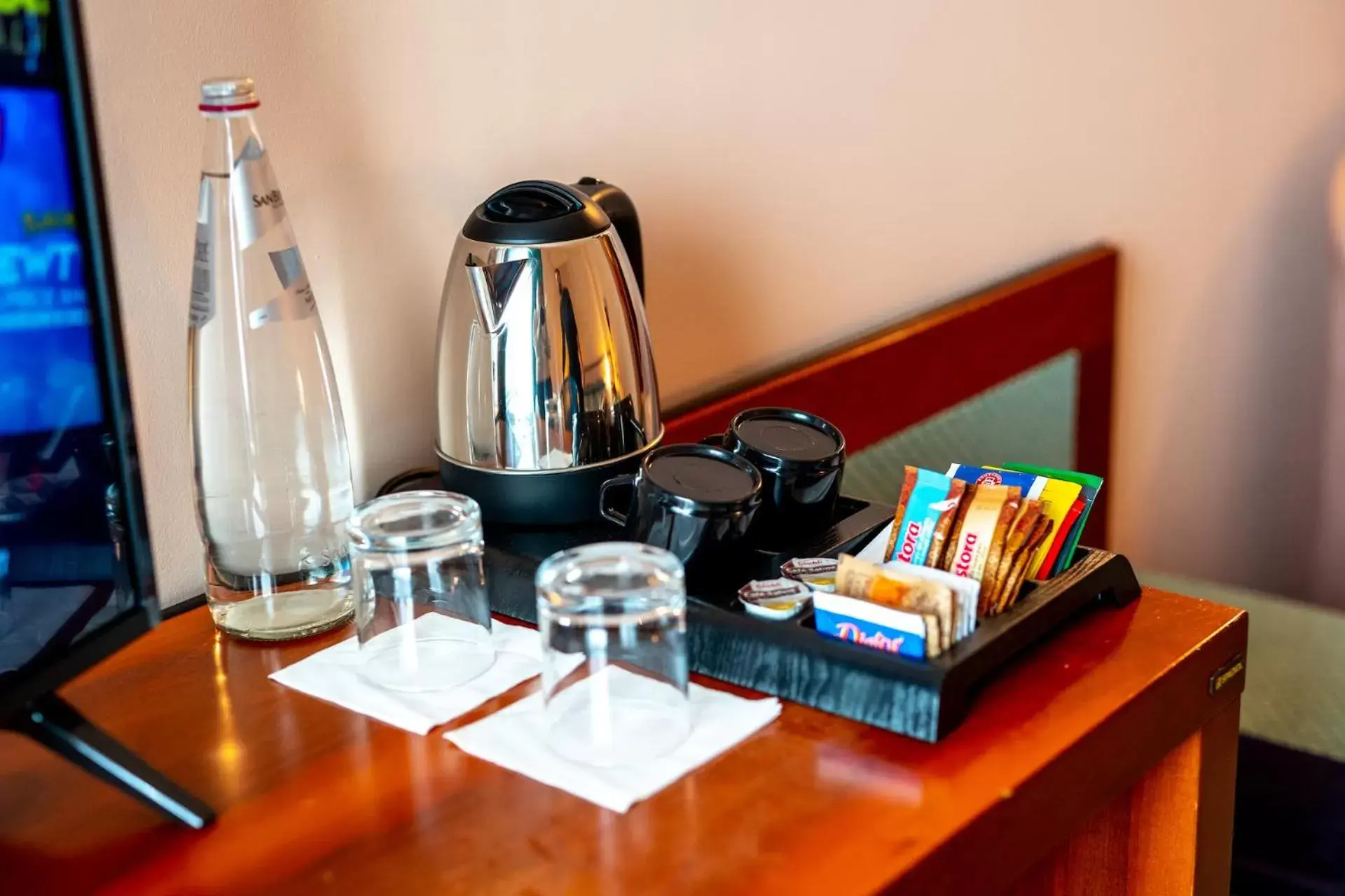 Coffee/tea facilities in Hotel Diana