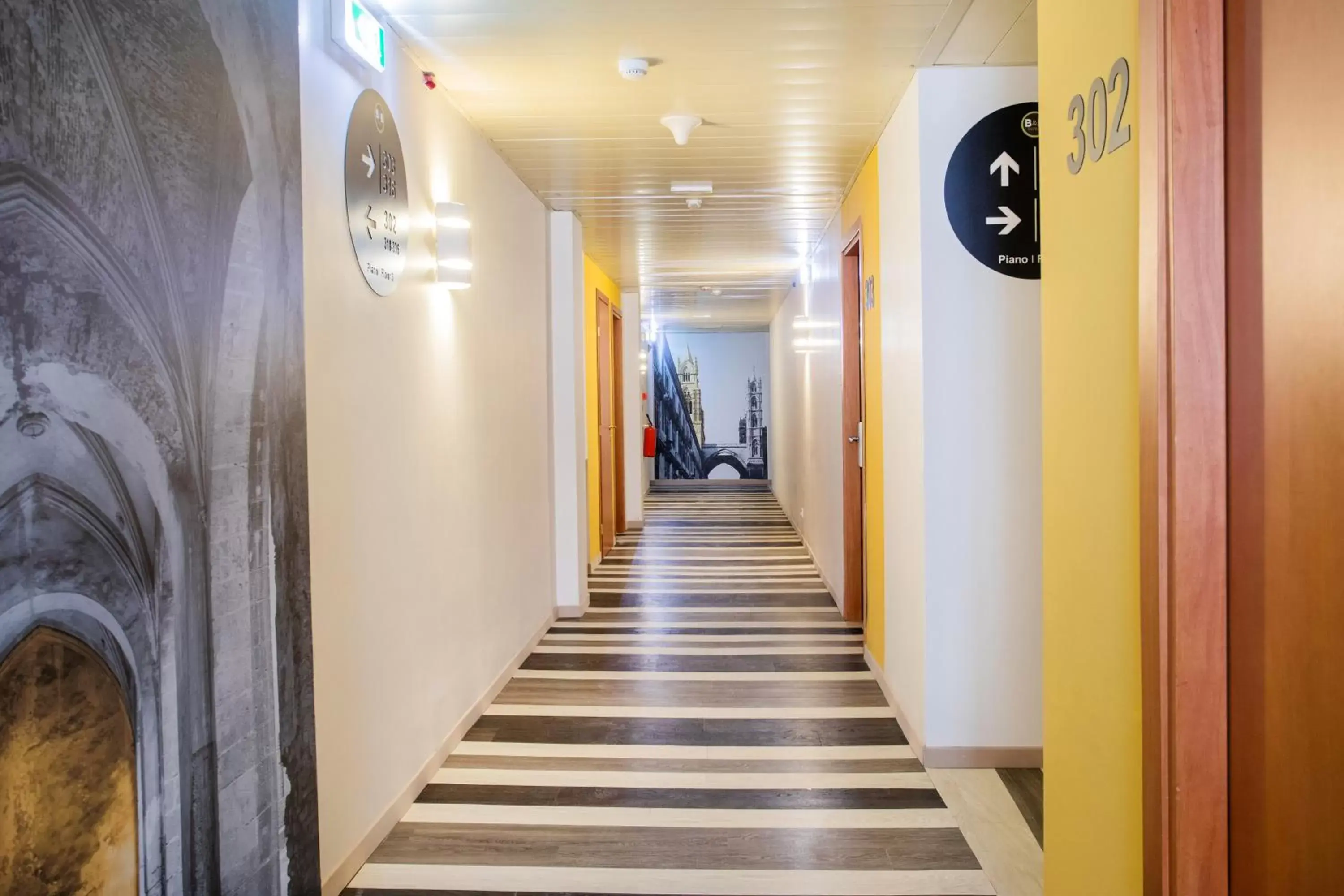 Floor plan in B&B Hotel Palermo Quattro Canti