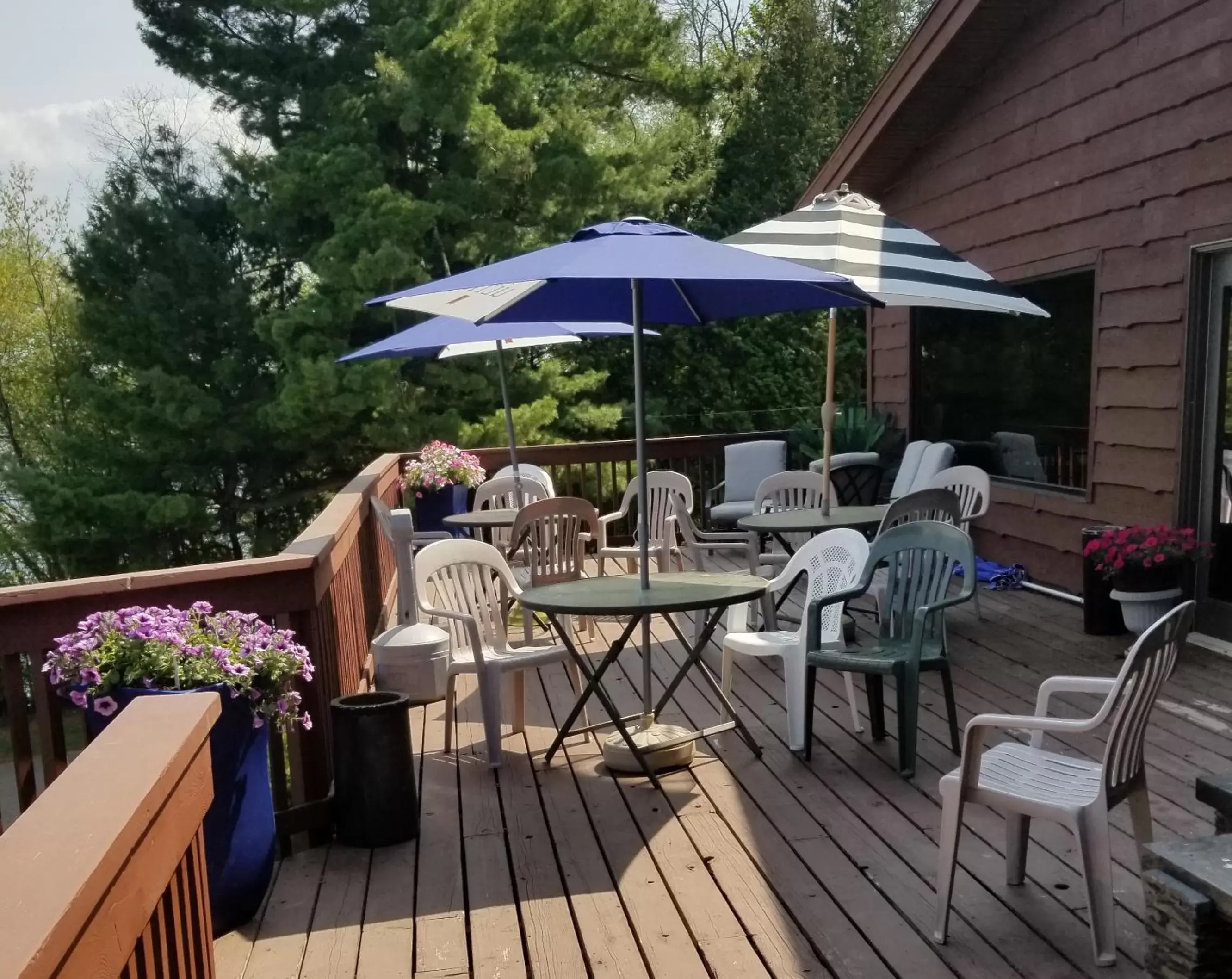 Patio in St. Croix Inn