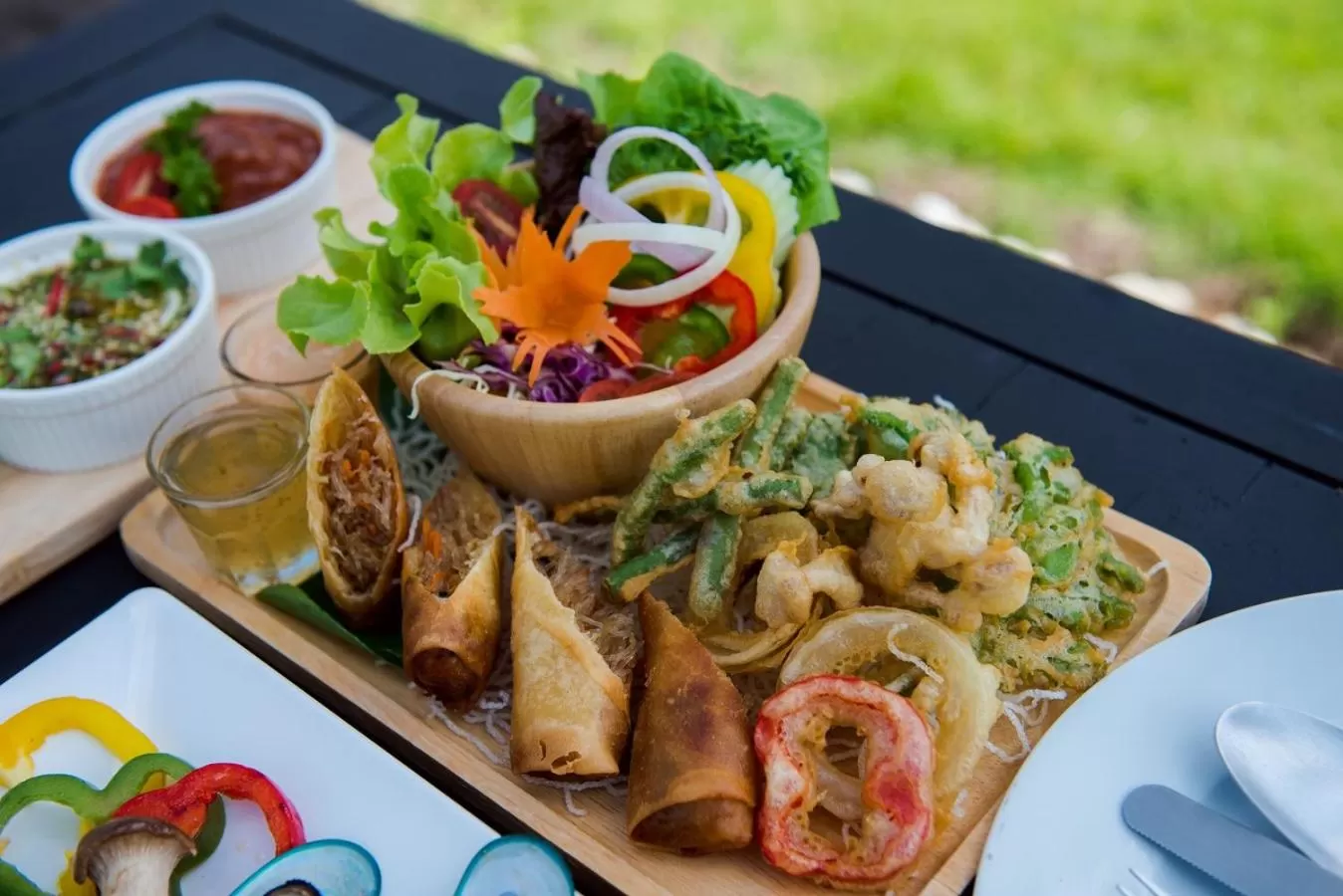 Restaurant/places to eat in The Beach Village Resort