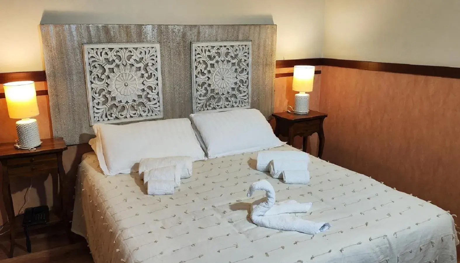 Bedroom, Bed in Hotel San Felice