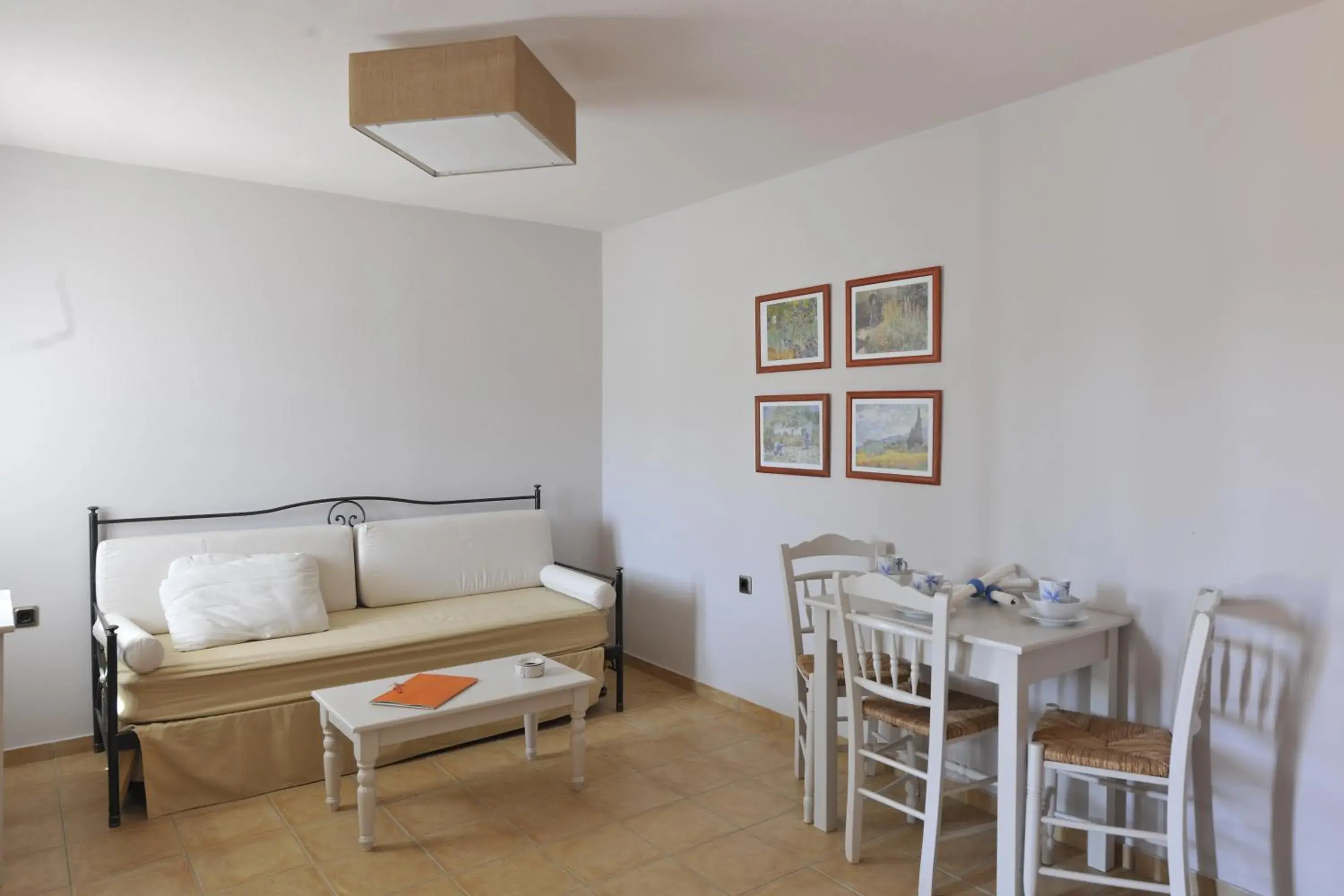 Seating Area in Ammos Naxos Exclusive Apartment