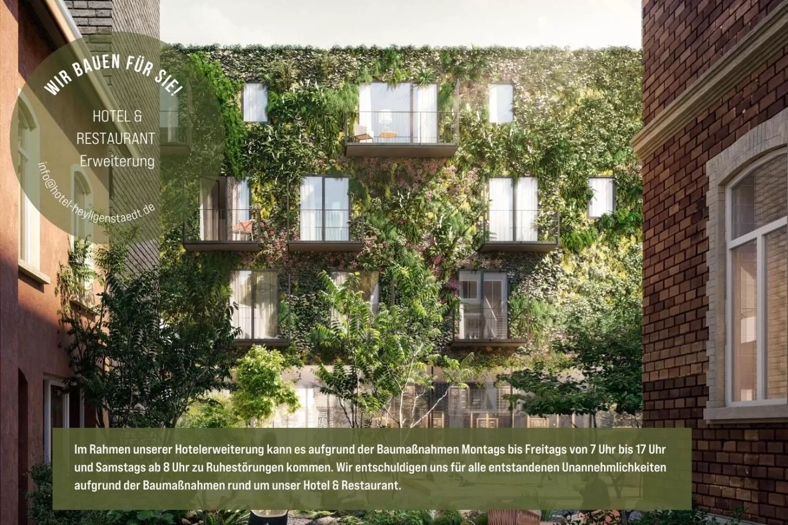 Property building in Hotel & Restaurant Heyligenstaedt