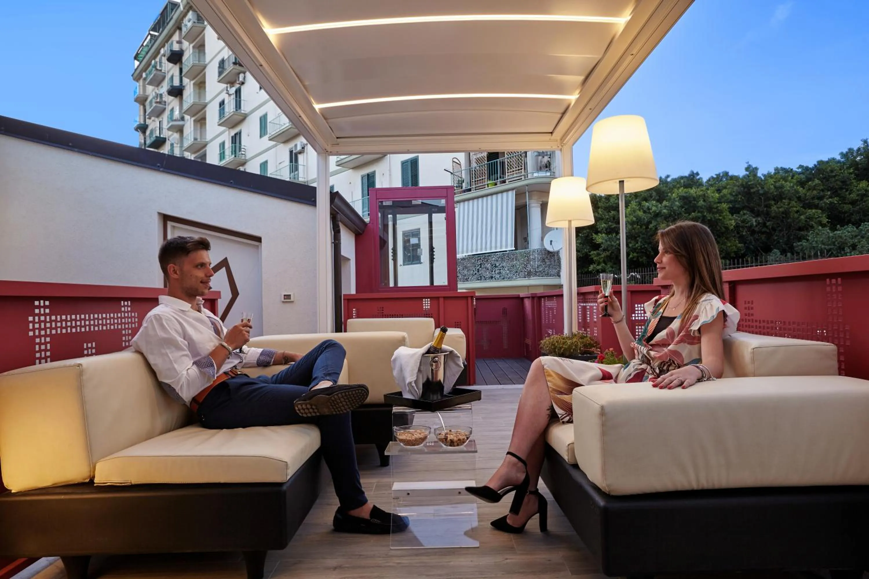 Patio in Hospitality Hotel