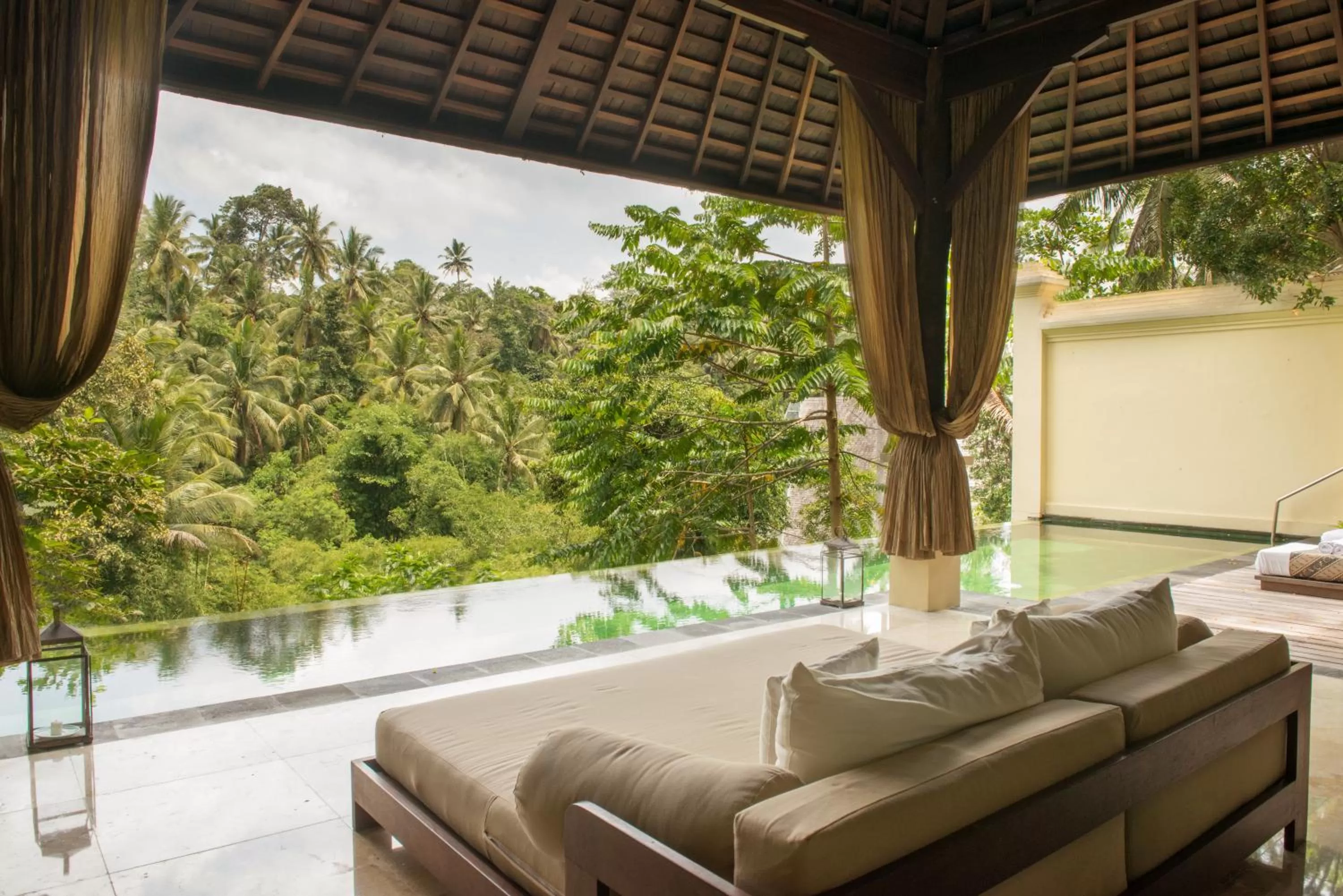 Patio in Komaneka at Bisma Ubud