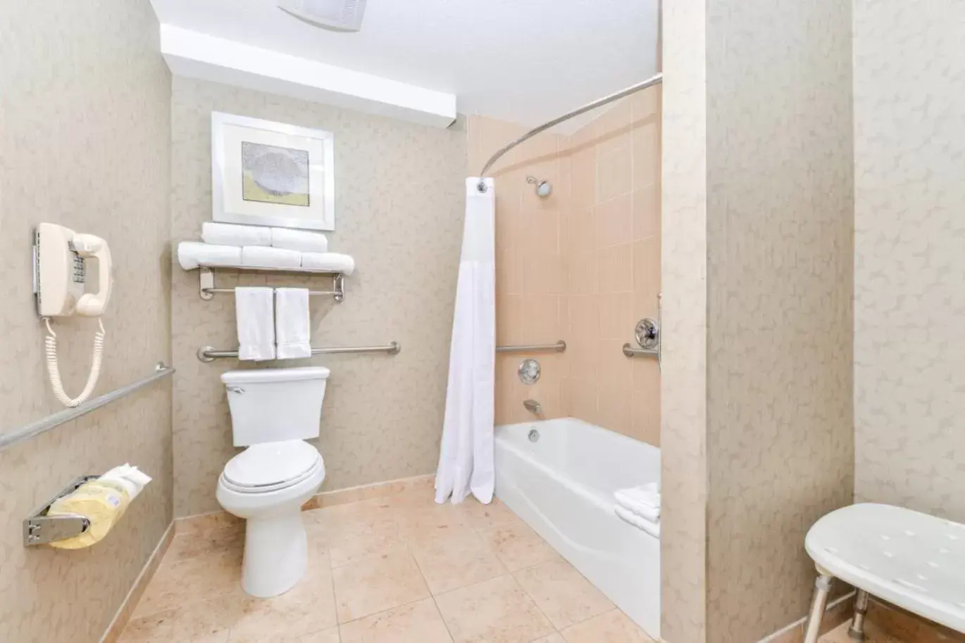 Toilet, Bathroom in Best Western Plus Anaheim Inn