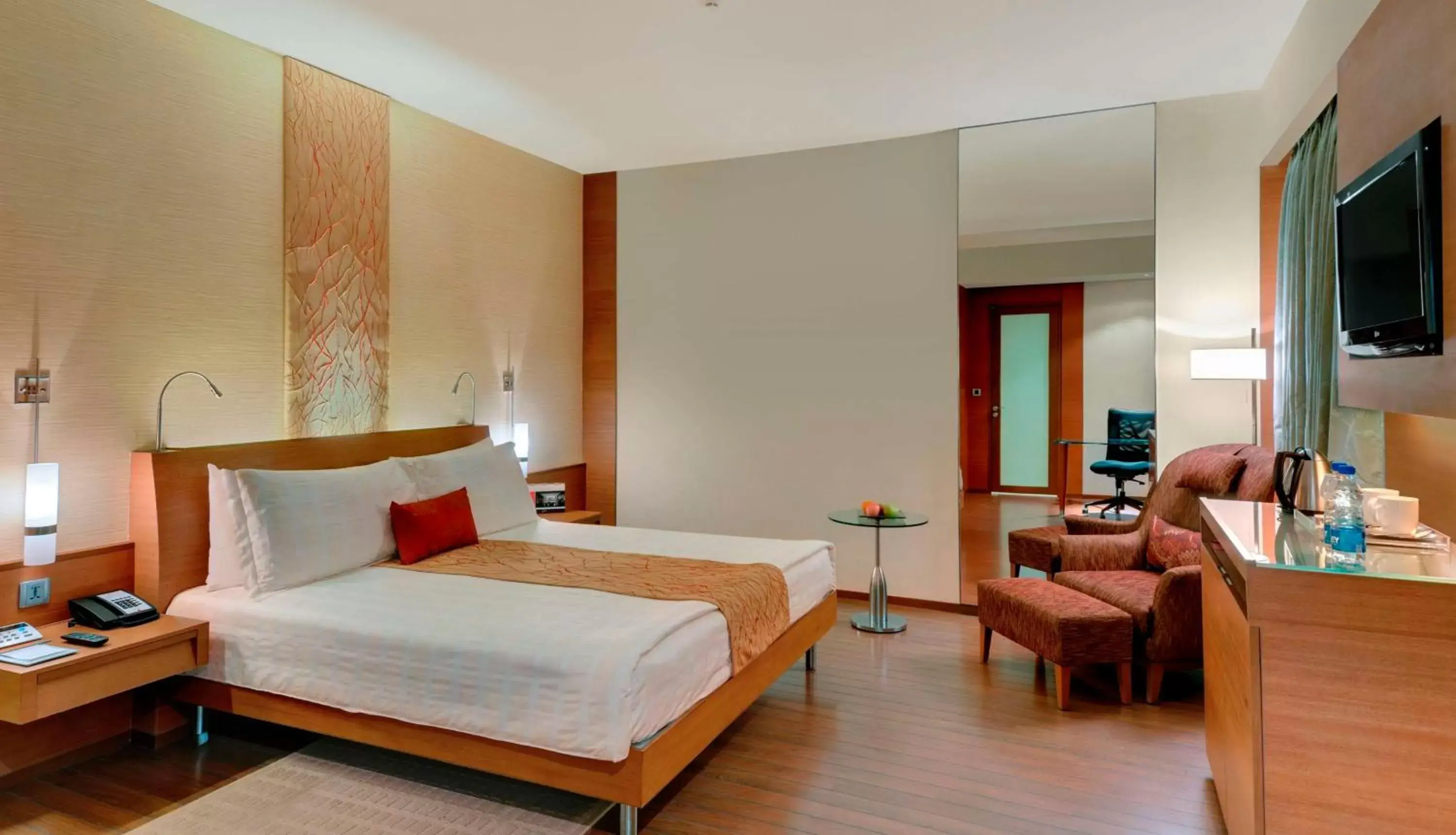 Bedroom in Hyatt Pune