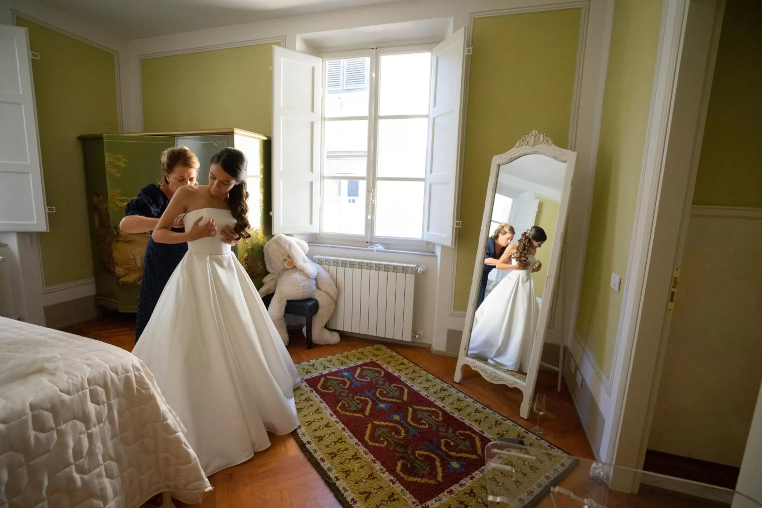 Photo of the whole room in Palazzo Rocchi B&B