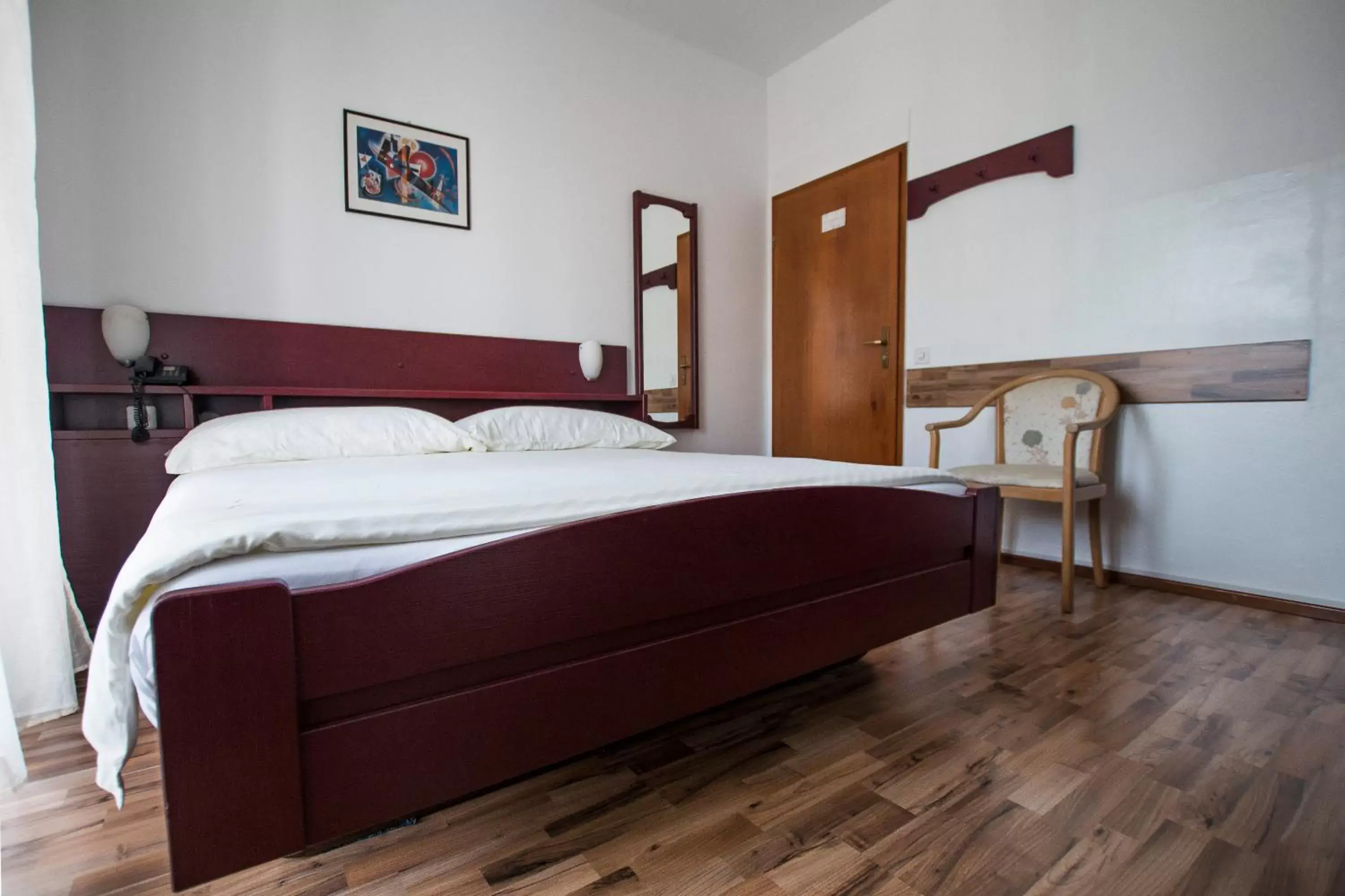 Bed in Hotel Besso Lugano Center