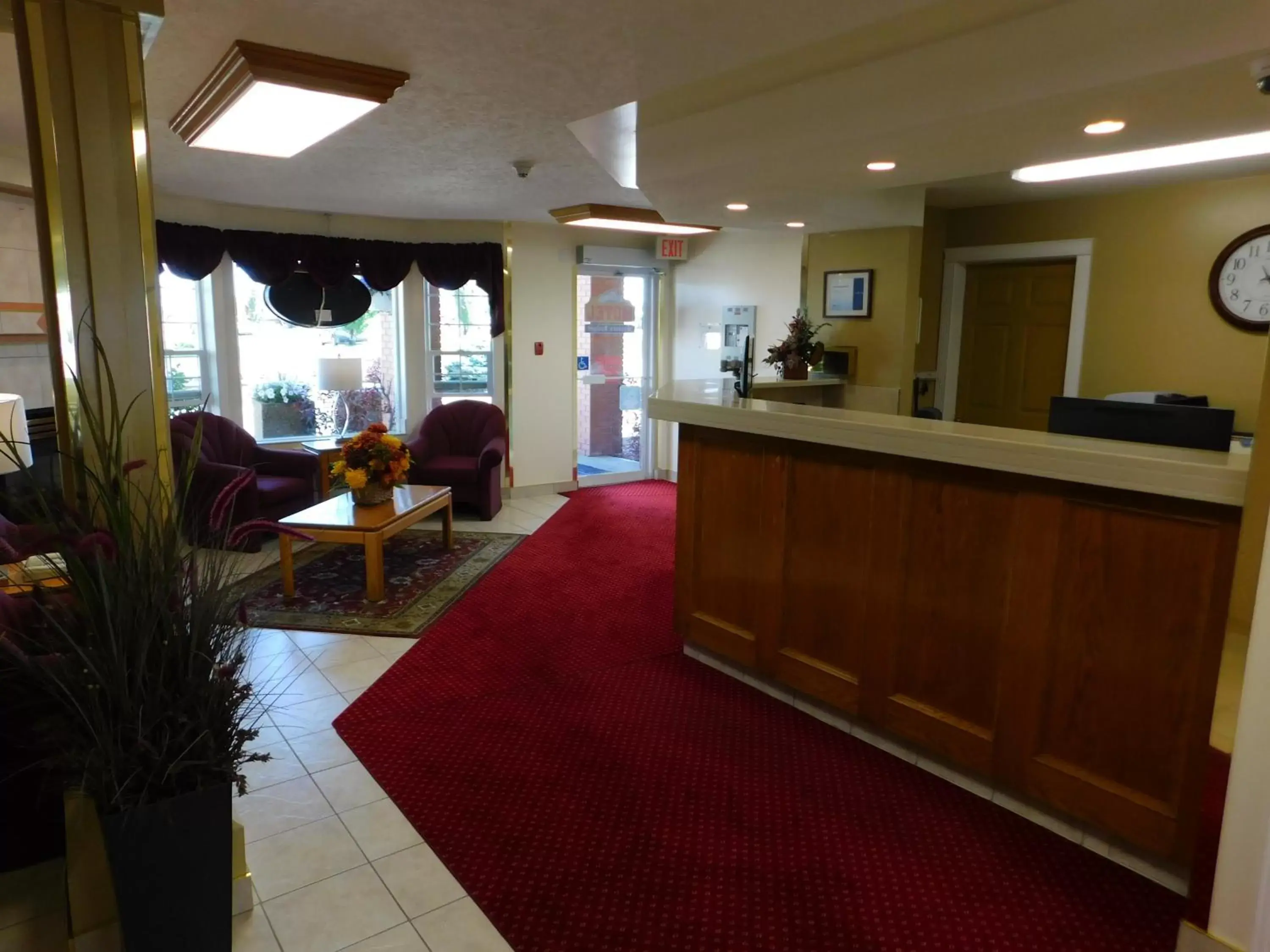 Lobby or reception, Lobby/Reception in Western Budget Motel #1 Leduc/Nisku